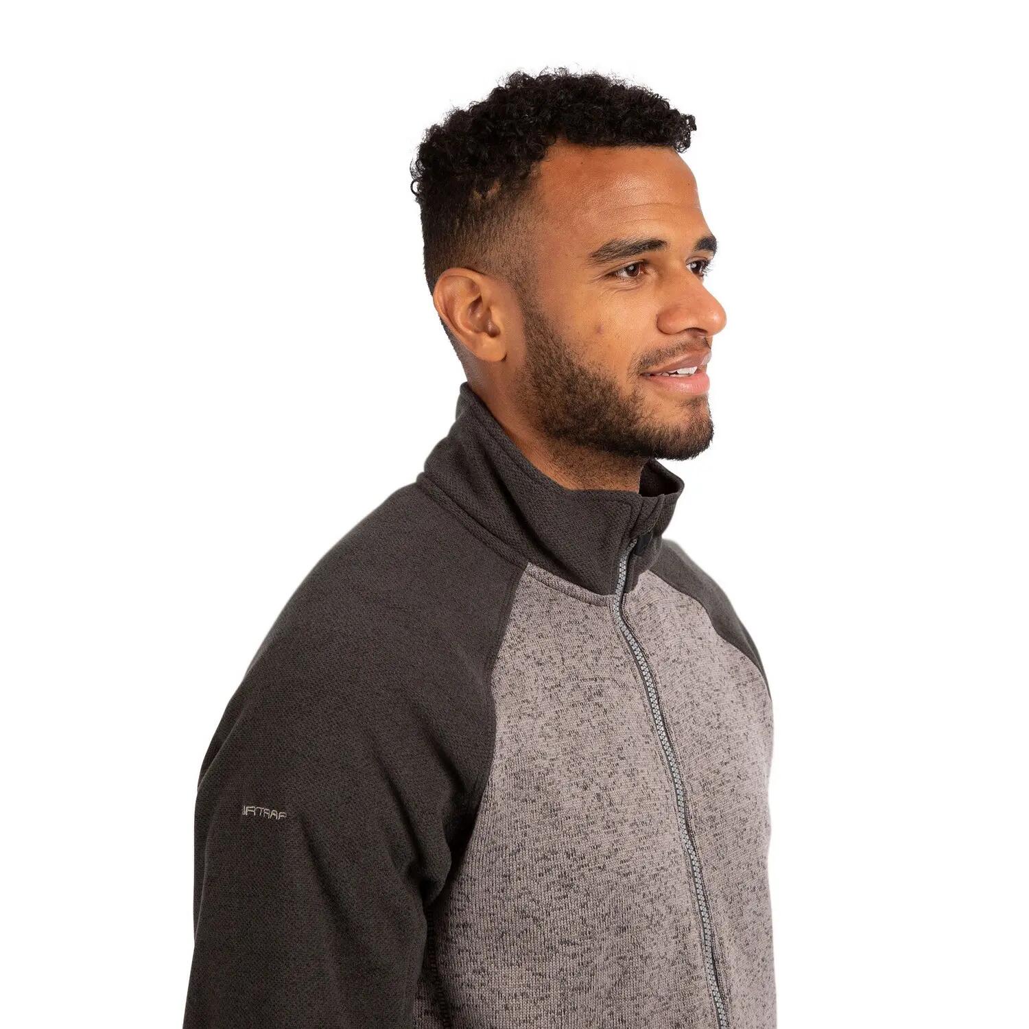Mens Sonstown Fleece Jacket (Grey Marl) 7/7