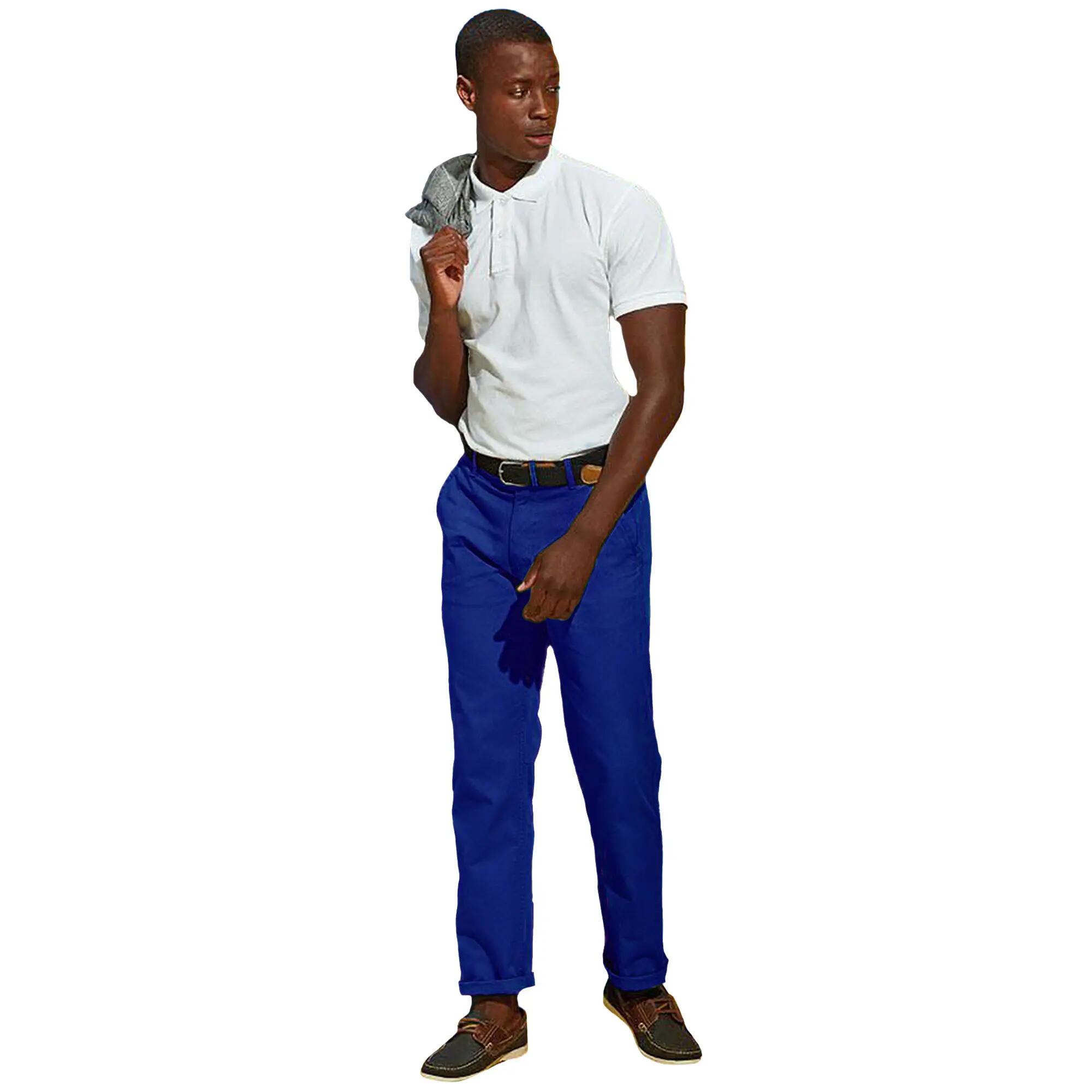 Chino Uni Homme (Bleu Roi) 5/5