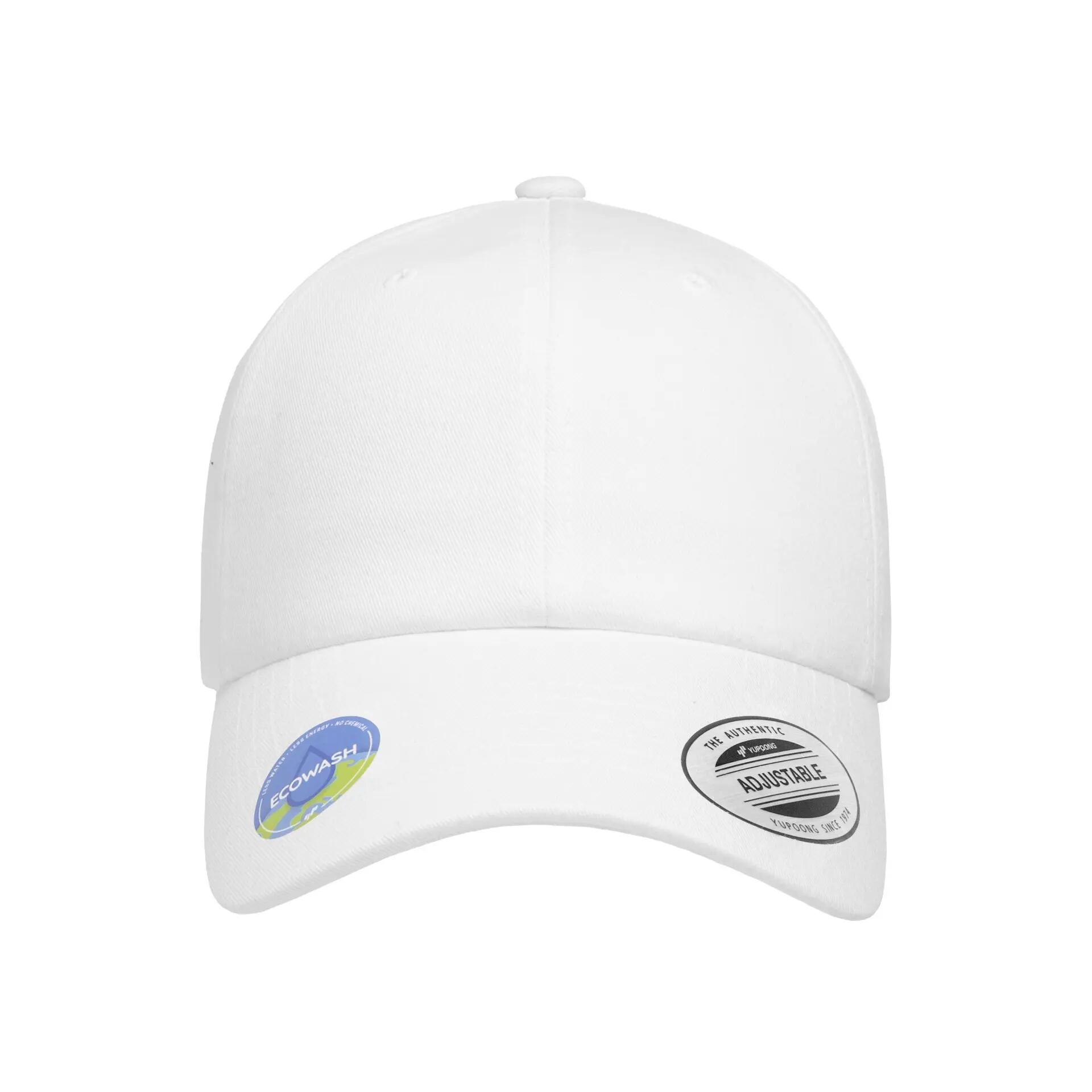Unisex Adult EcoWash Dad Cap (White) 5/5