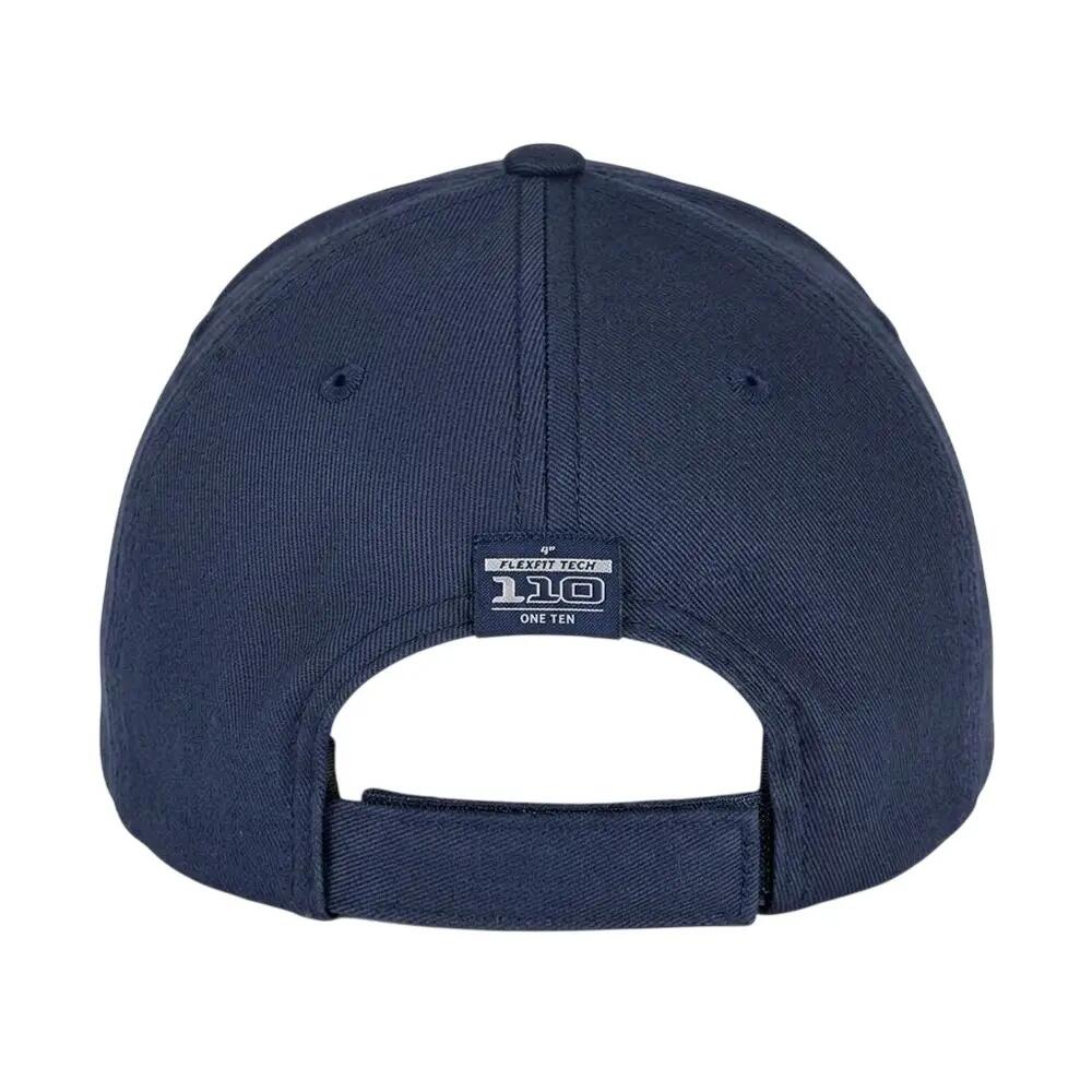 "110" Snapback Mütze Damen und Herren Marineblau 2/2