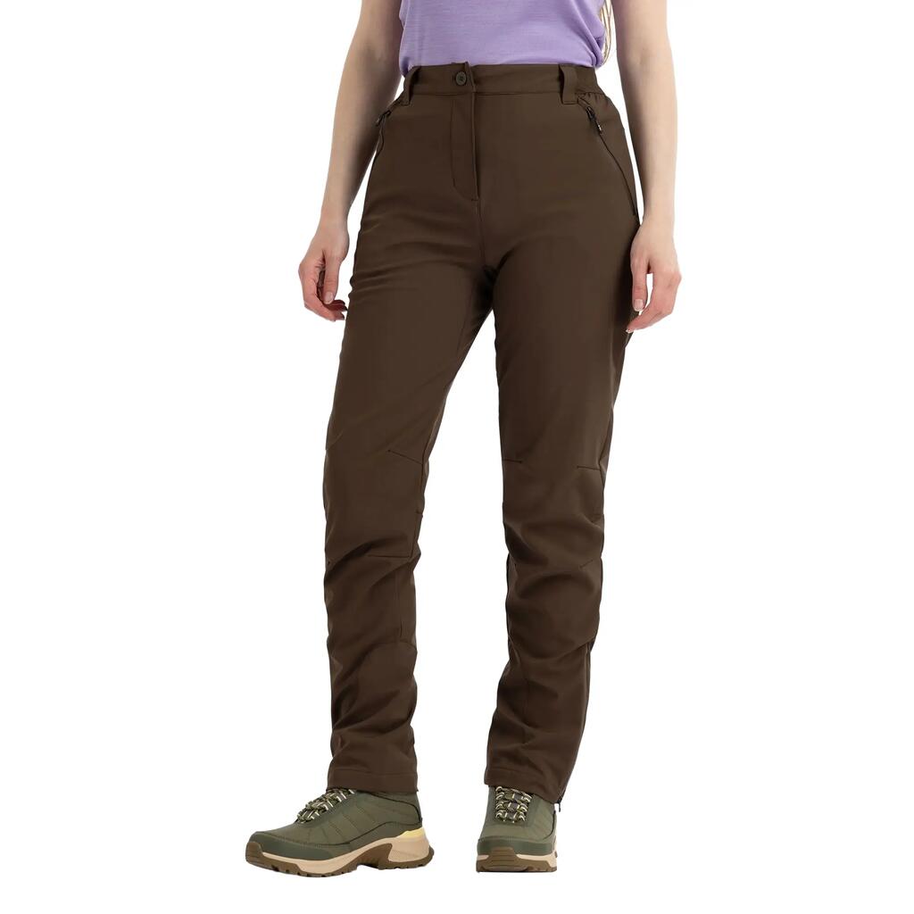 Womens/Ladies Tawny DLX Softshell Trousers (Peat)