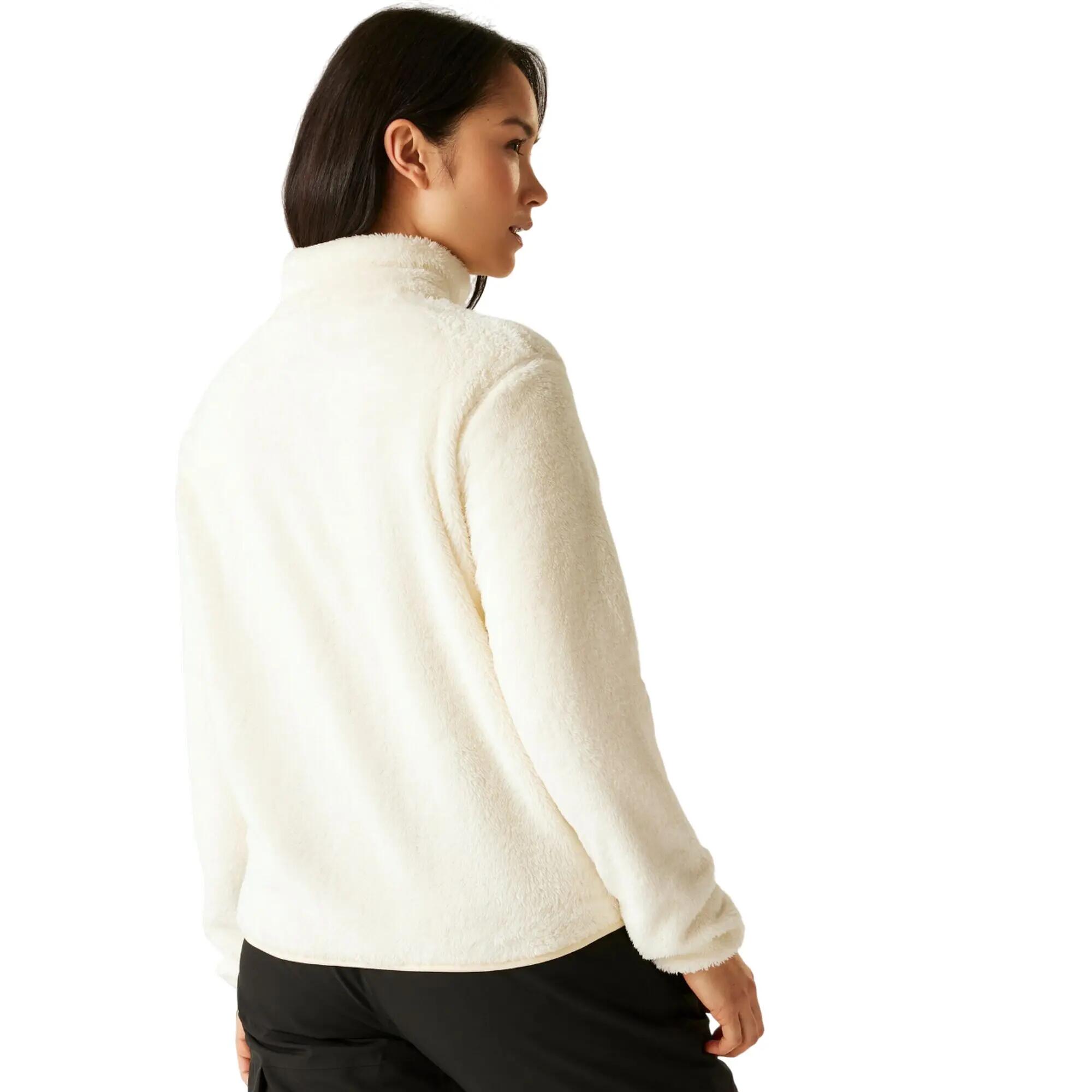 Womens/Ladies Gnarly Fleece Top (Egret) 6/7