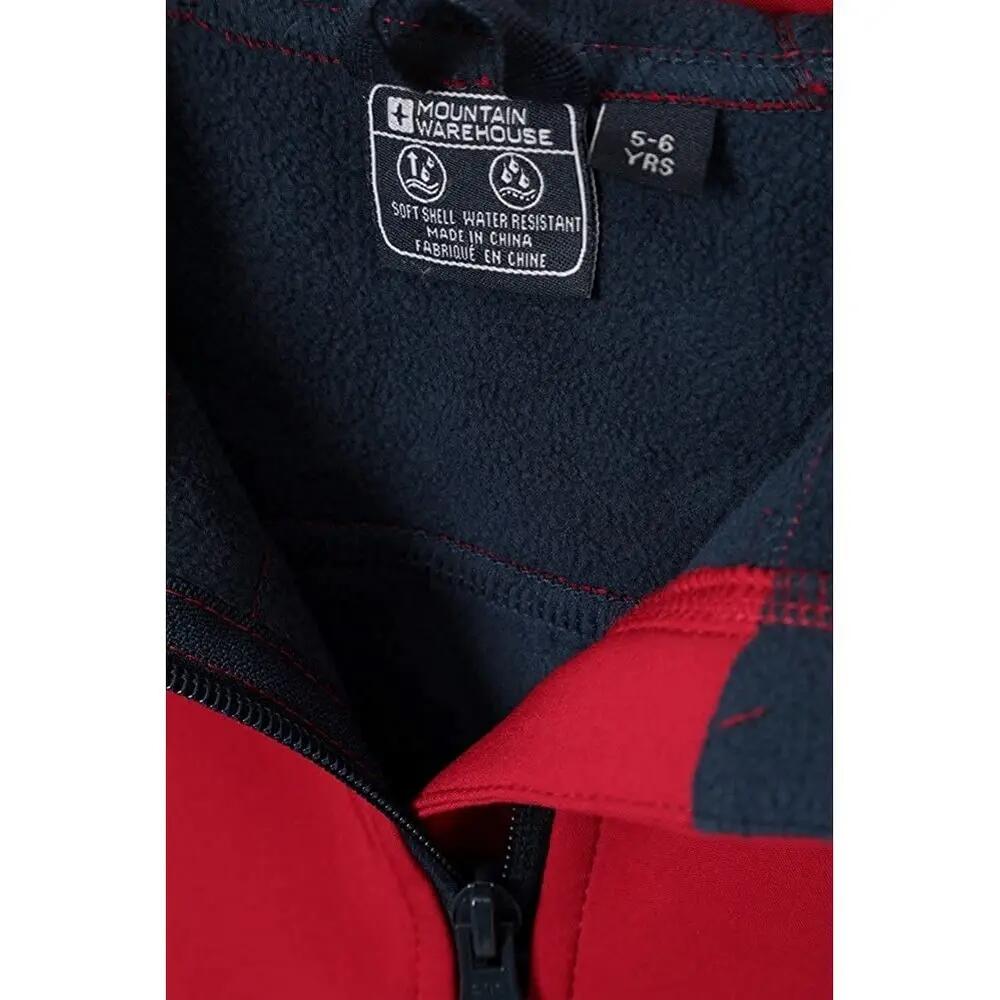 Veste Softshell EXODUS Enfant (Rouge) 6/6