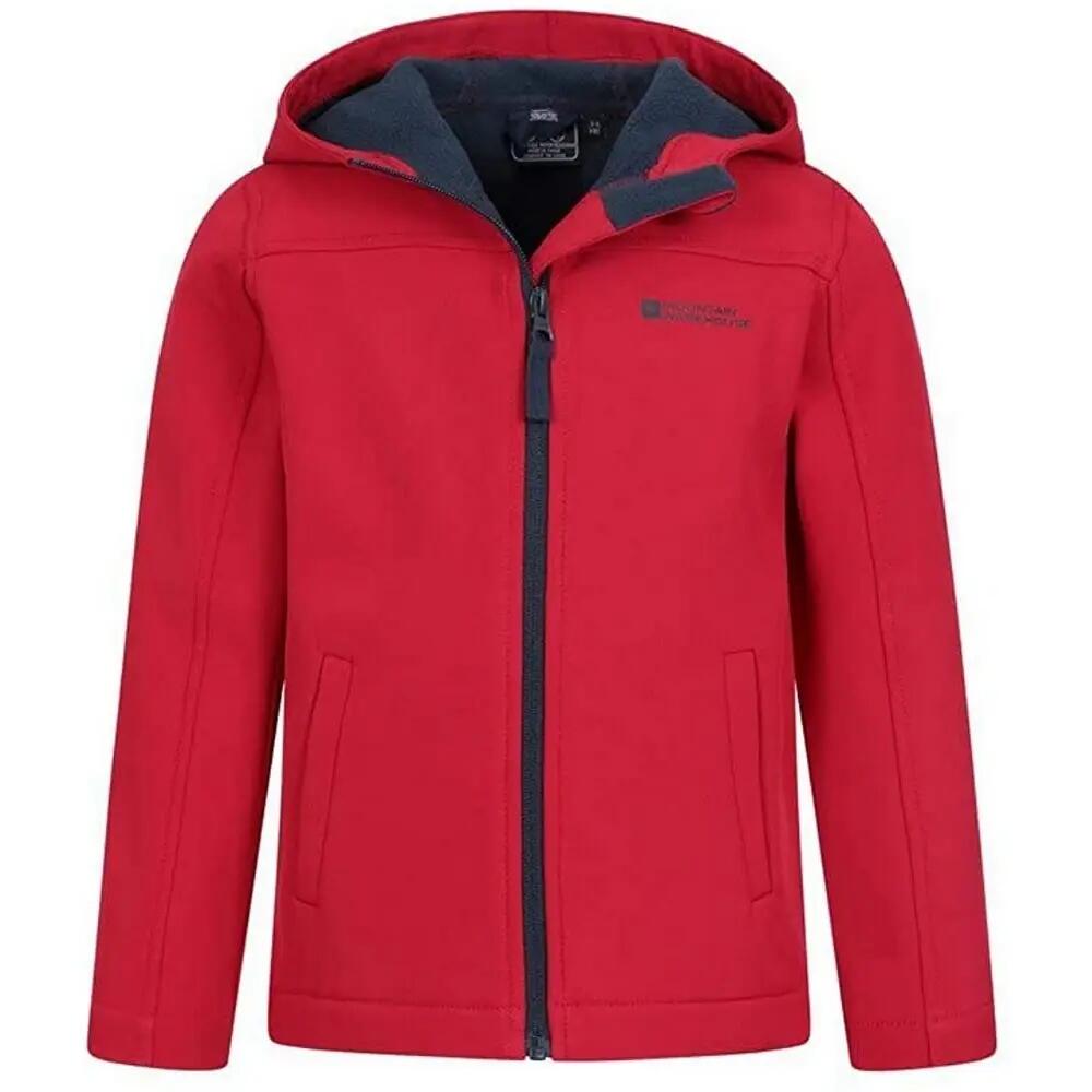 Veste Softshell EXODUS Enfant (Rouge) 5/6