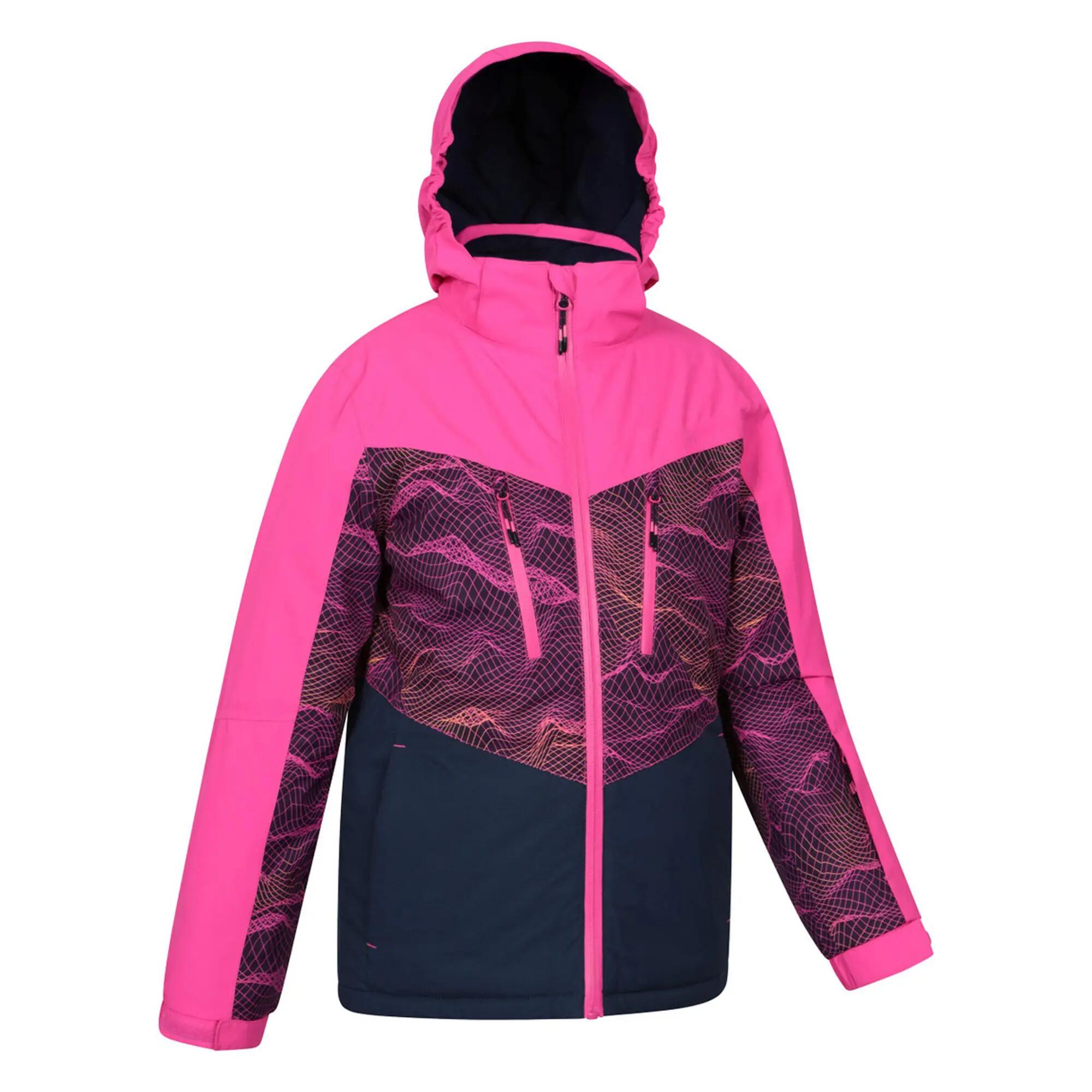 Blouson De Ski STORM EXTREME Enfant (Rose Foncé) 4/4