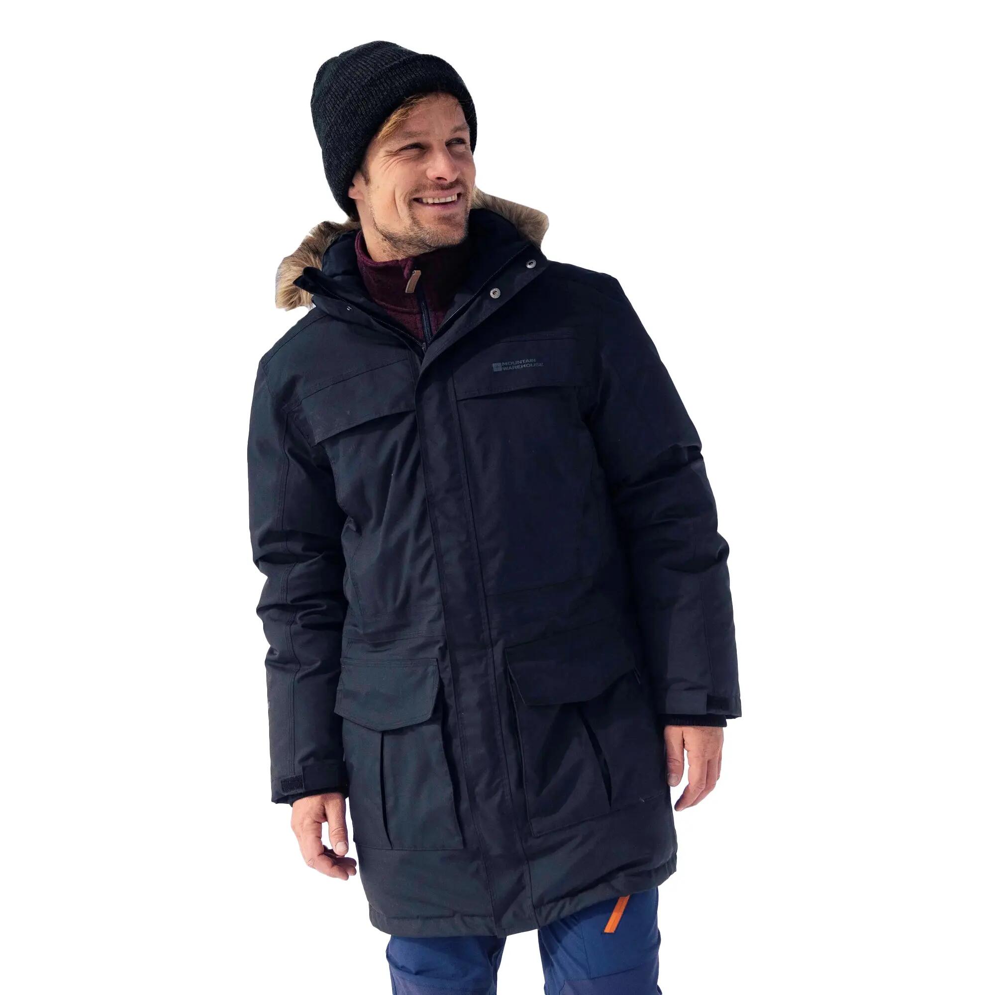 Piumino Impermeabile Uomo Mountain Warehouse Antarctic Extreme Carbone 5/5
