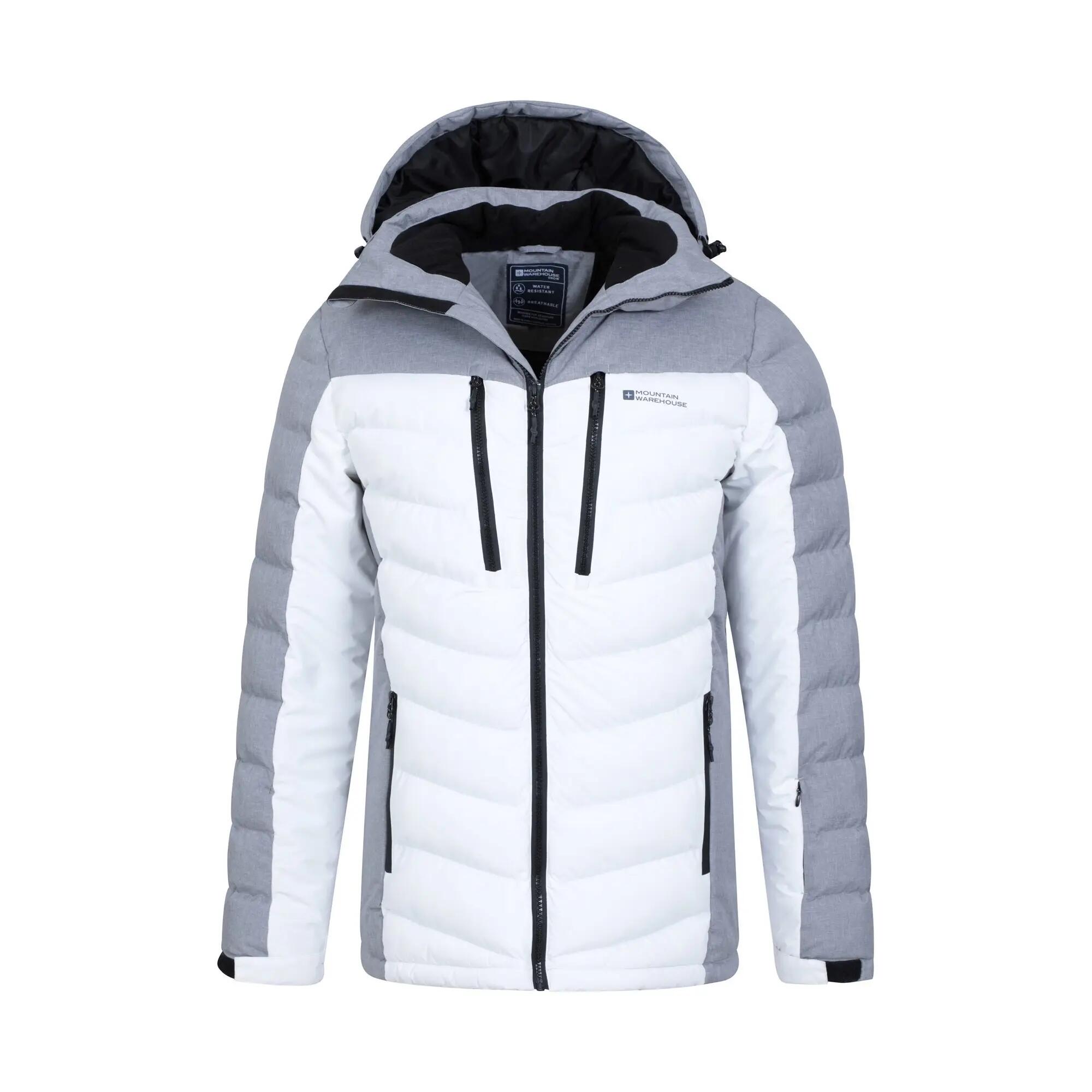 Uomo Giacca Da Sci Mountain Warehouse Vulcan III Bianco 5/5