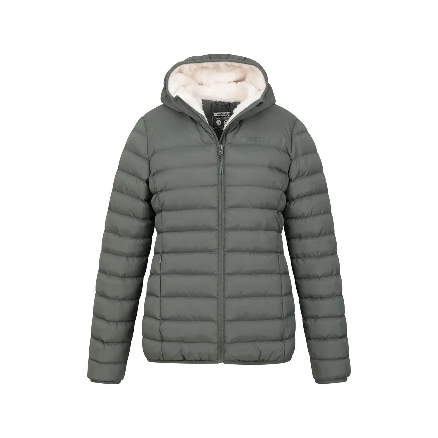 Giacca Imbottita Donna Mountain Warehouse Verde Kaki 5/5