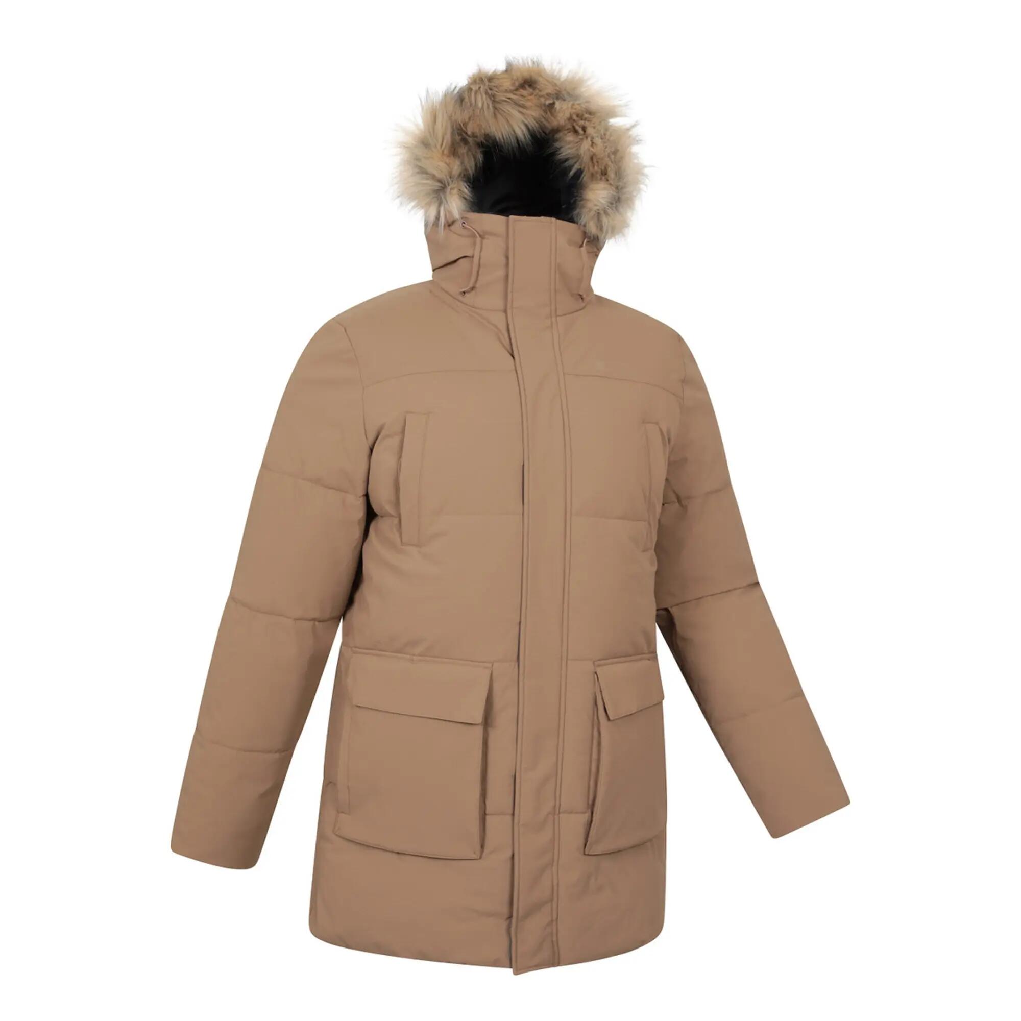 "Fern" Parka Wattiert für Herren Hellbraun 4/4