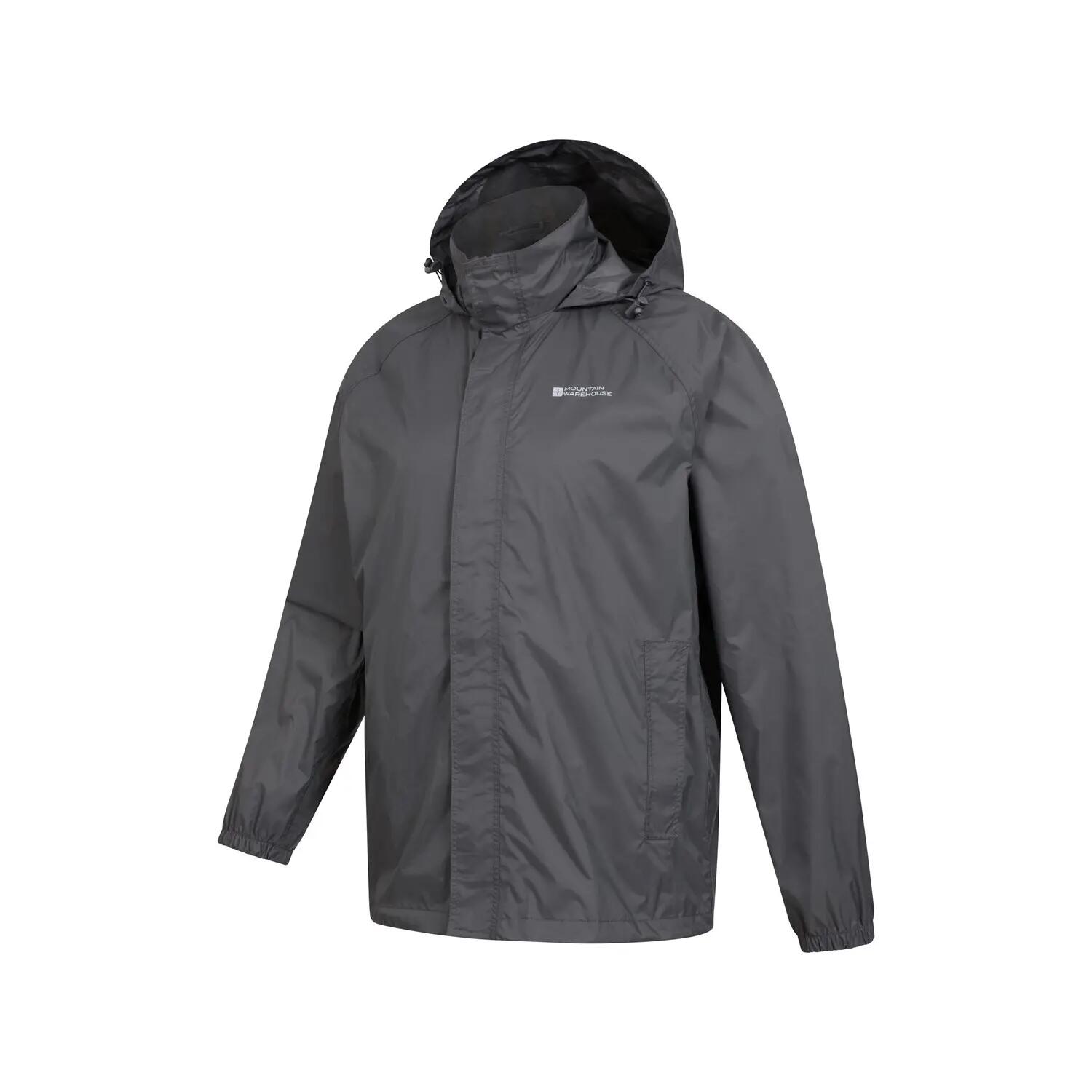 Giacca Impermeabile Uomo Mountain Warehouse Pakka II Grigio 5/6