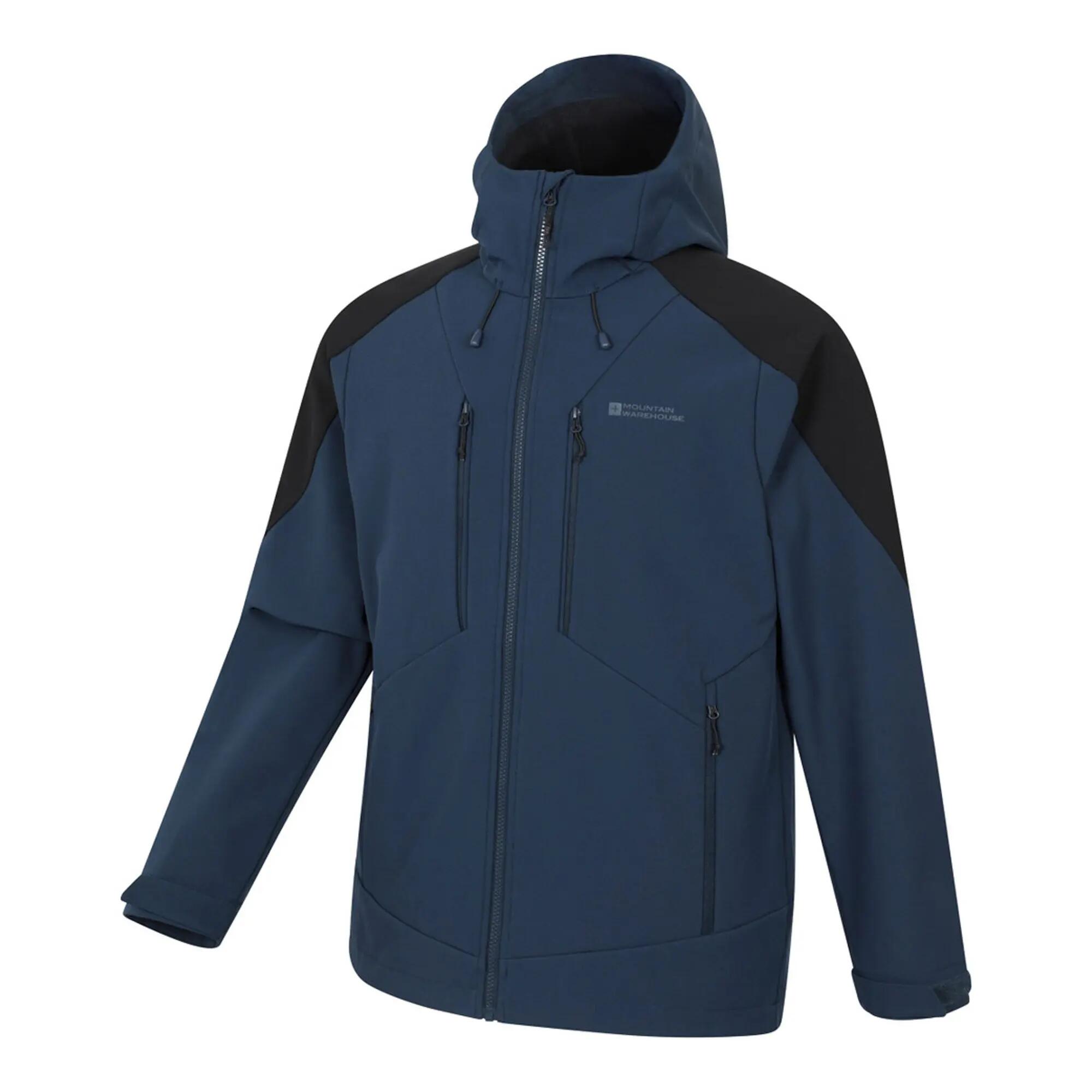Mens Radius Soft Shell Jacket (Cobalt) 3/3