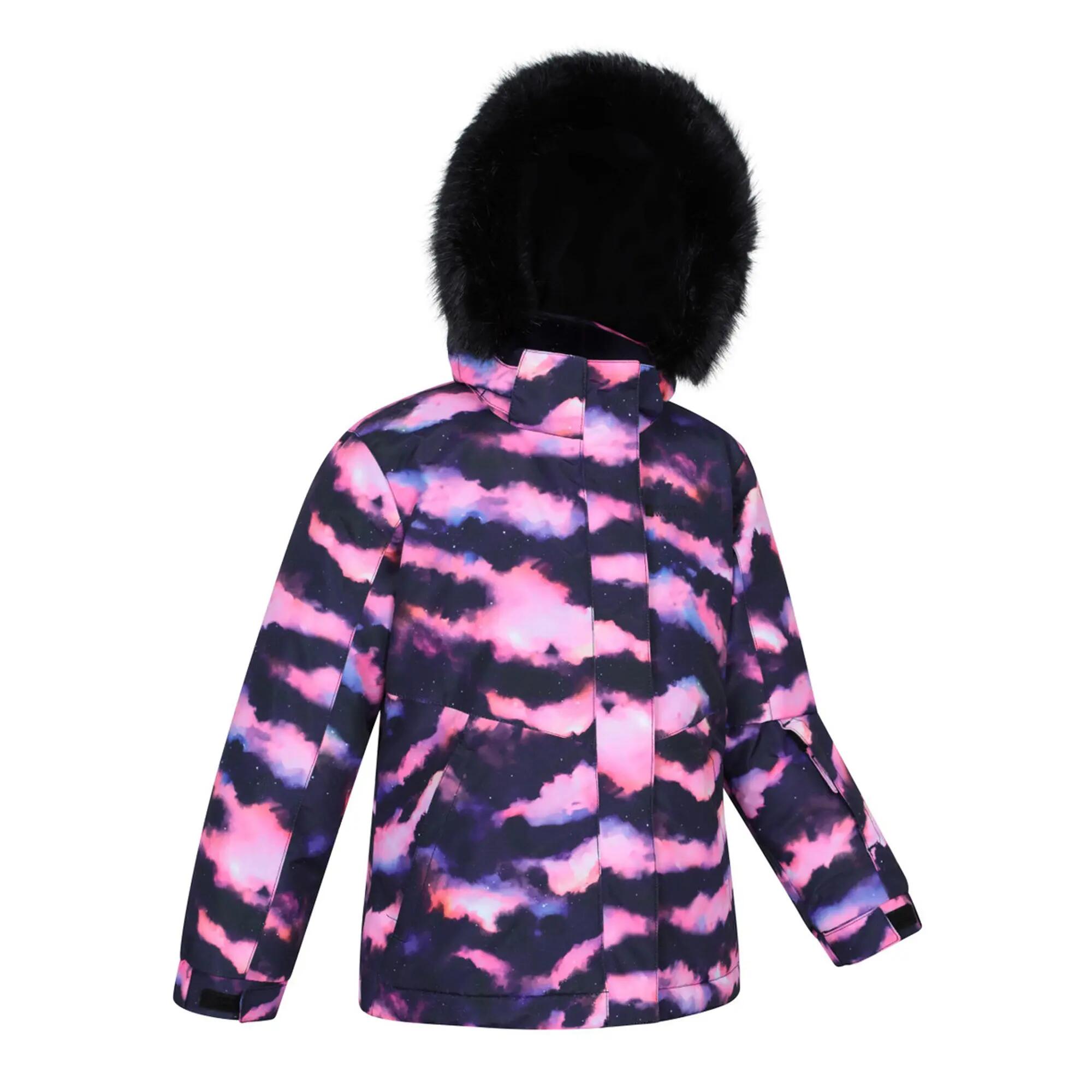Giacca Floreale Bambini Mountain Warehouse Glacial Rosa 4/4
