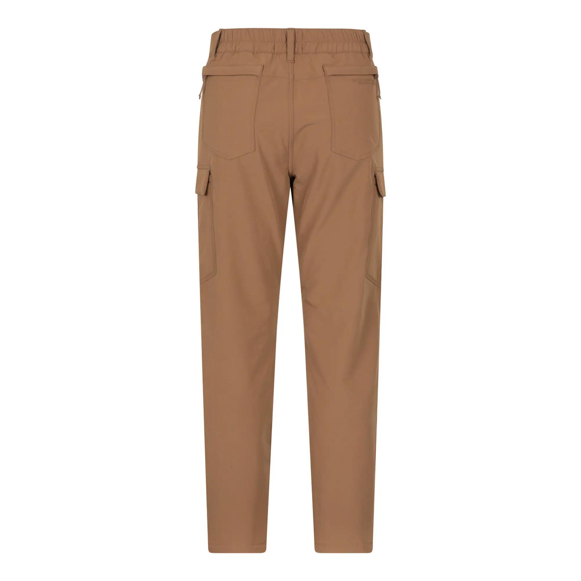 Pantalone Foderata In Pile Uomo Mountain Warehouse Beacon Marrone Chiaro 2/4