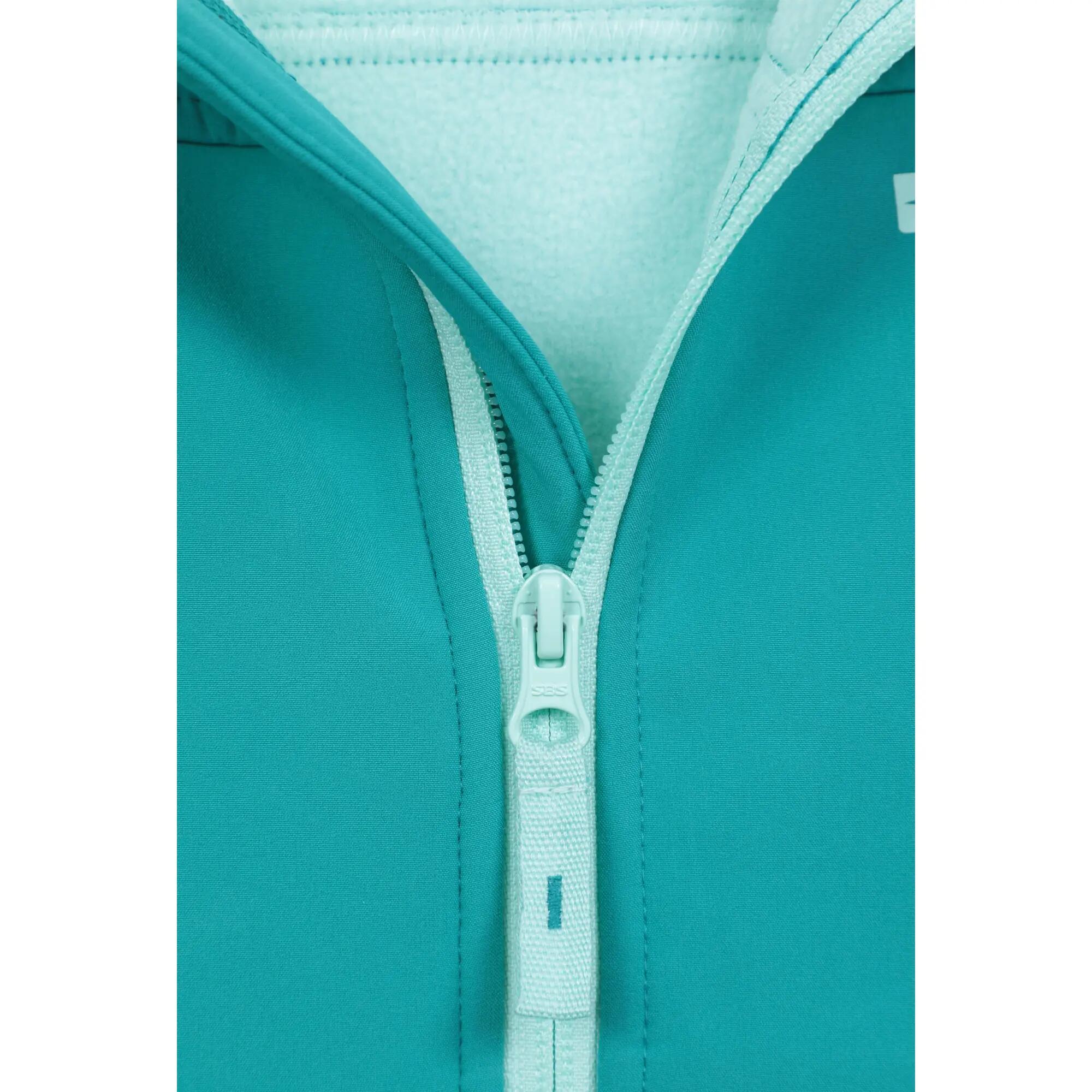 Childrens/Kids Exodus Water Resistant Soft Shell Jacket (Teal) 5/5