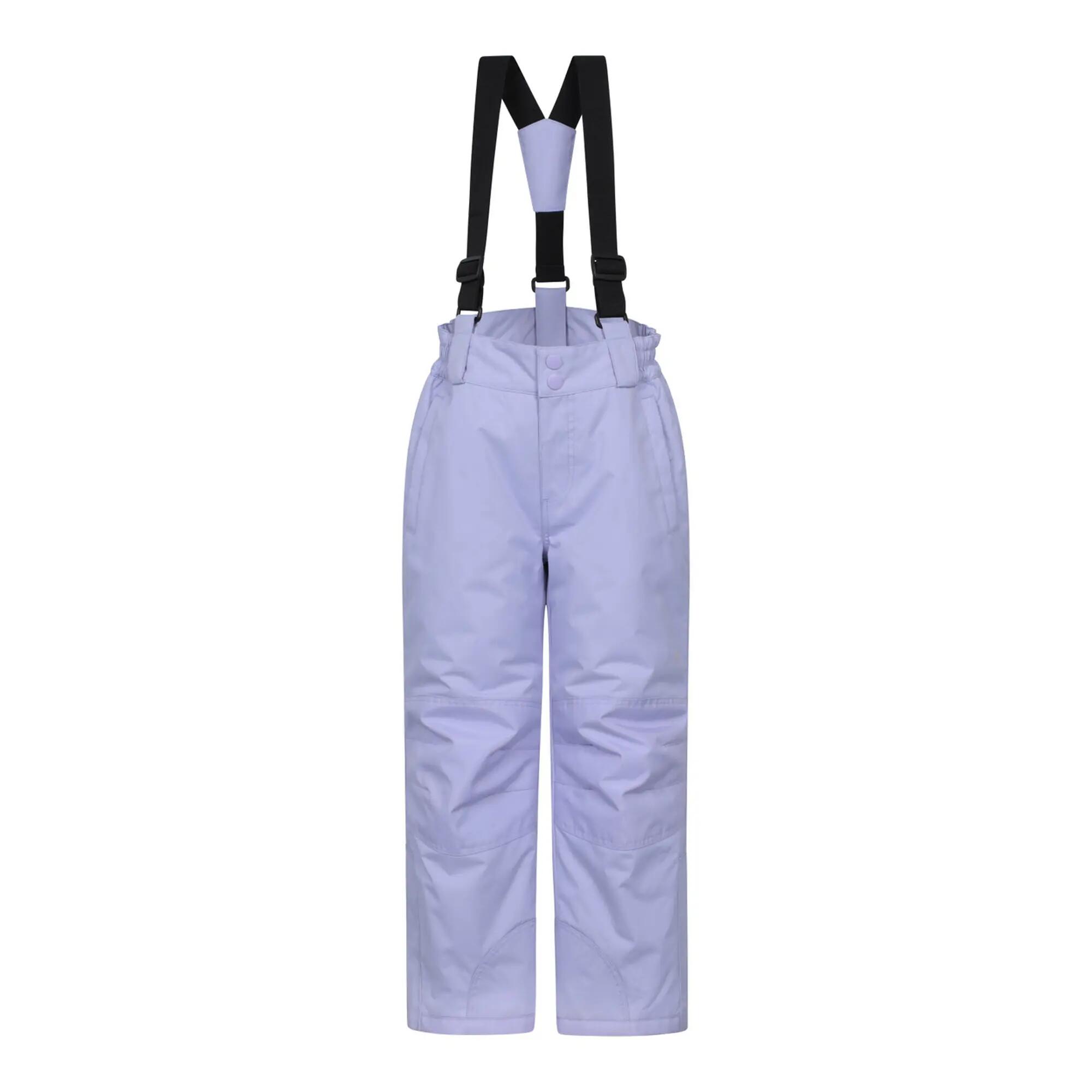 Skijacke Set für Kinder Flieder 6/6