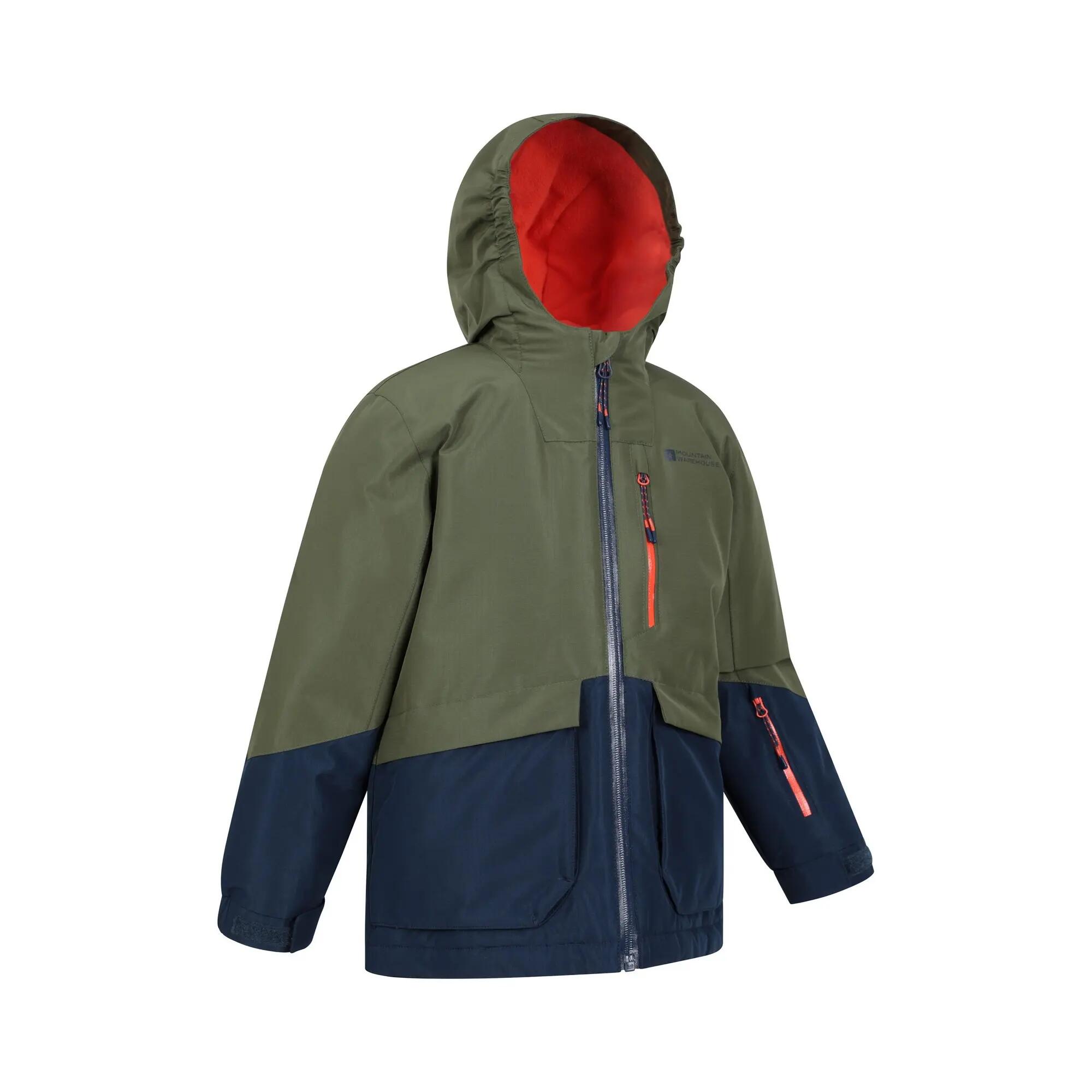 Blouson De Ski COSMOS Enfant (Vert Kaki) 4/4
