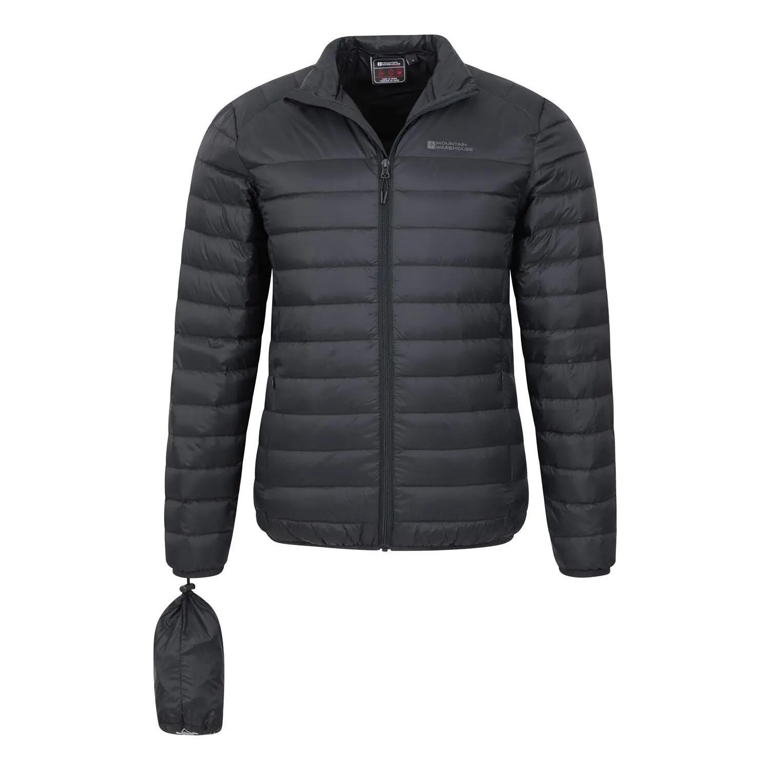 Piumino Uomo Mountain Warehouse Featherweight II Nero 5/6
