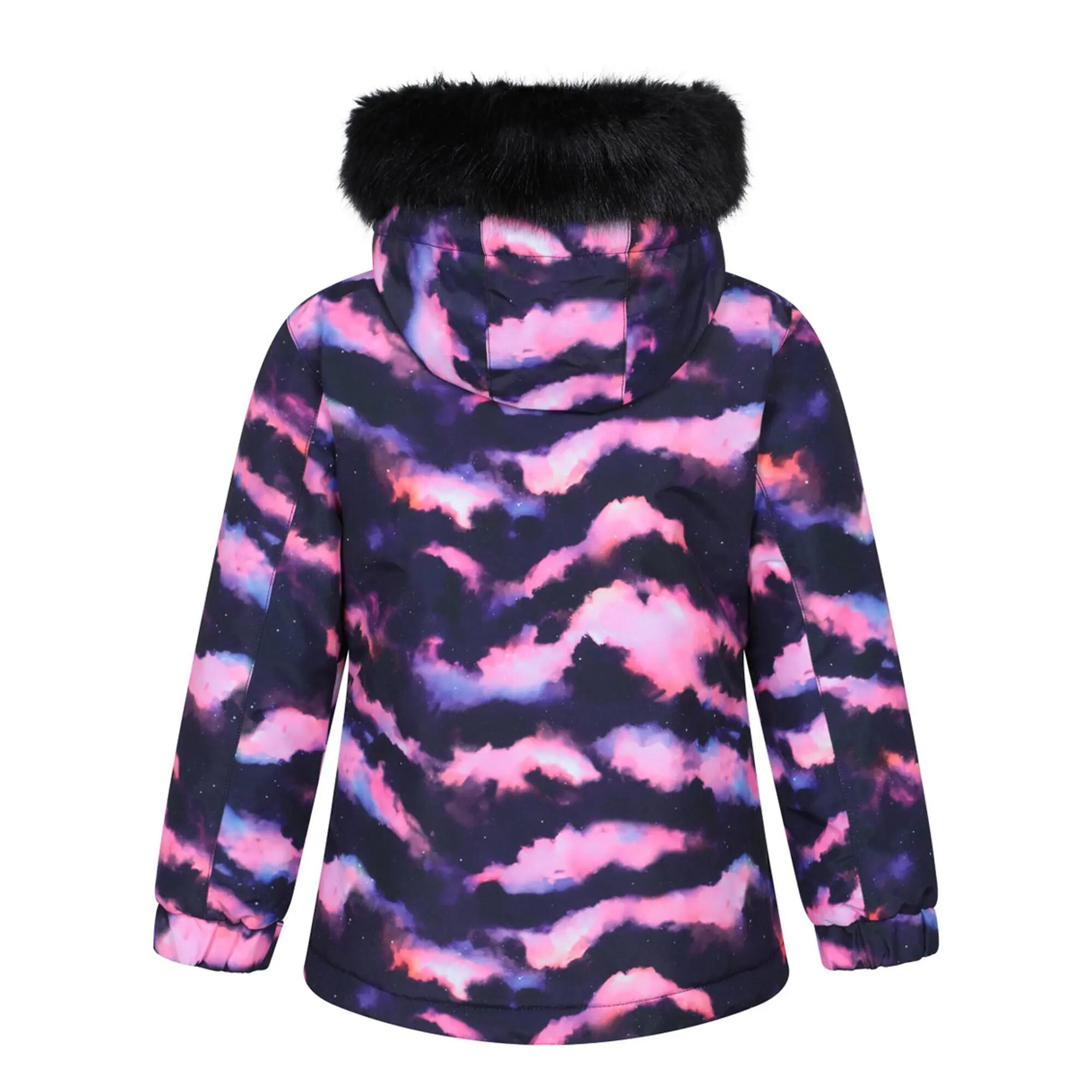 Giacca Floreale Bambini Mountain Warehouse Glacial Rosa 2/4