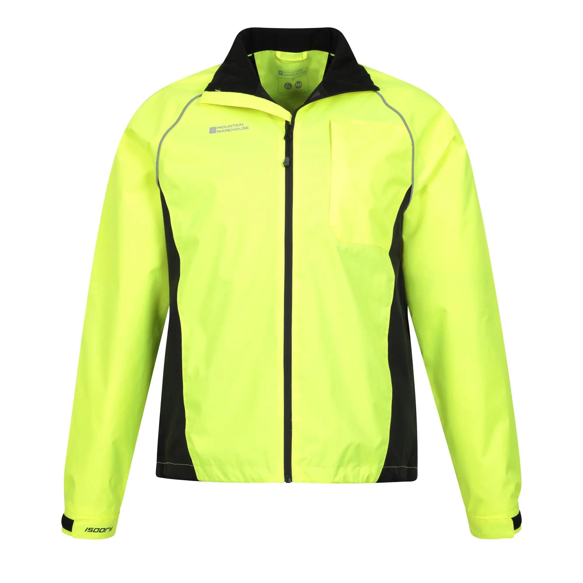 Giacca Impermeabile Uomo Mountain Warehouse Adrenaline II Giallo 6/6