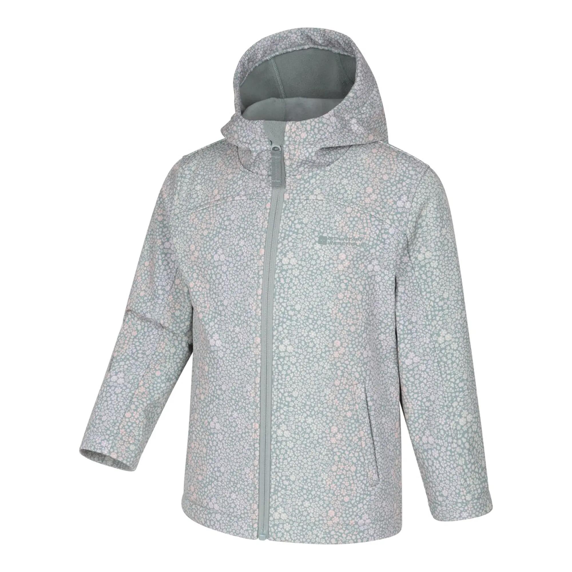 Giacca Soft Shell Stampa Animale Impermeabile Bambini Mountain Warehouse Exodus 3/3