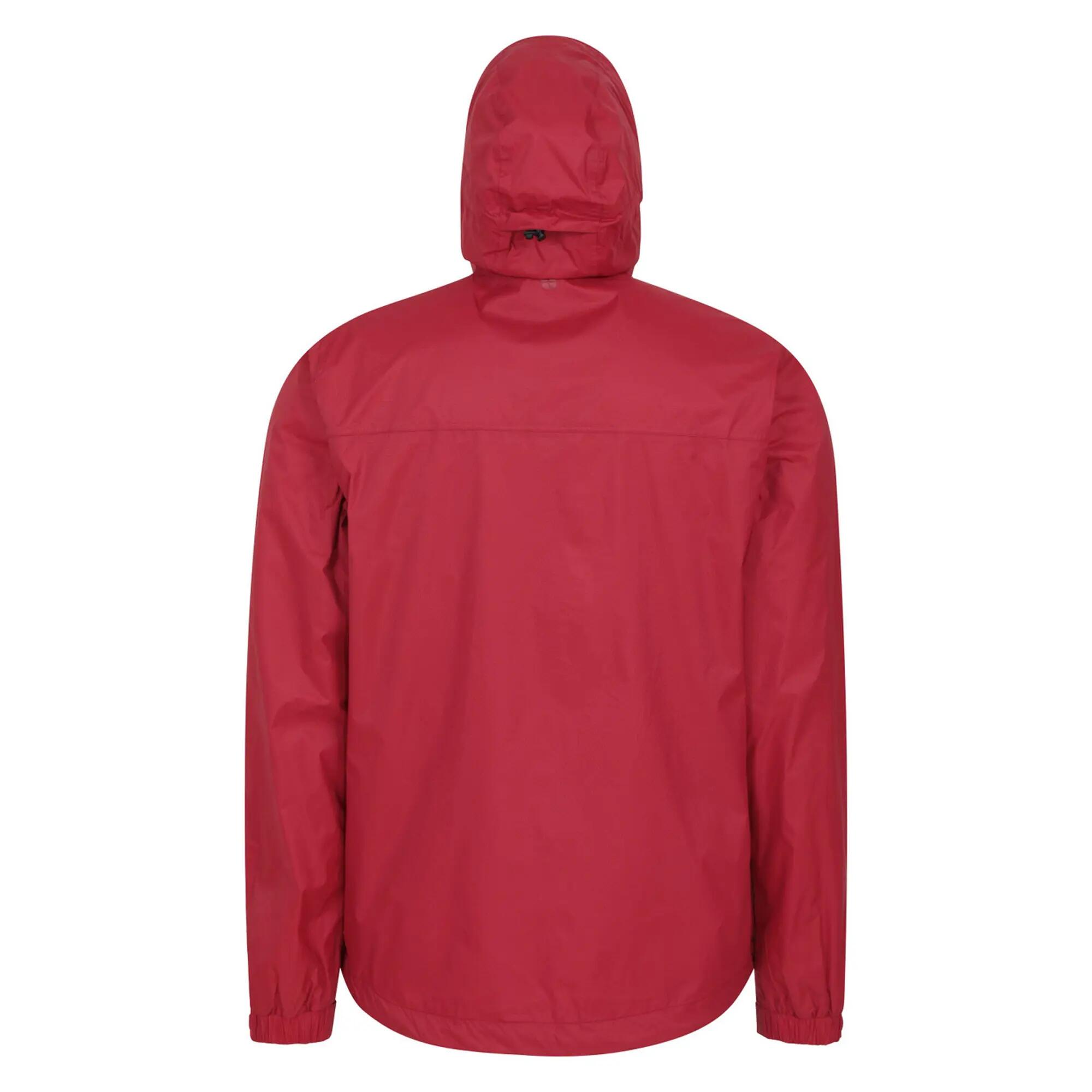 Mens Torrent Waterproof Jacket (Dark Red) 2/4