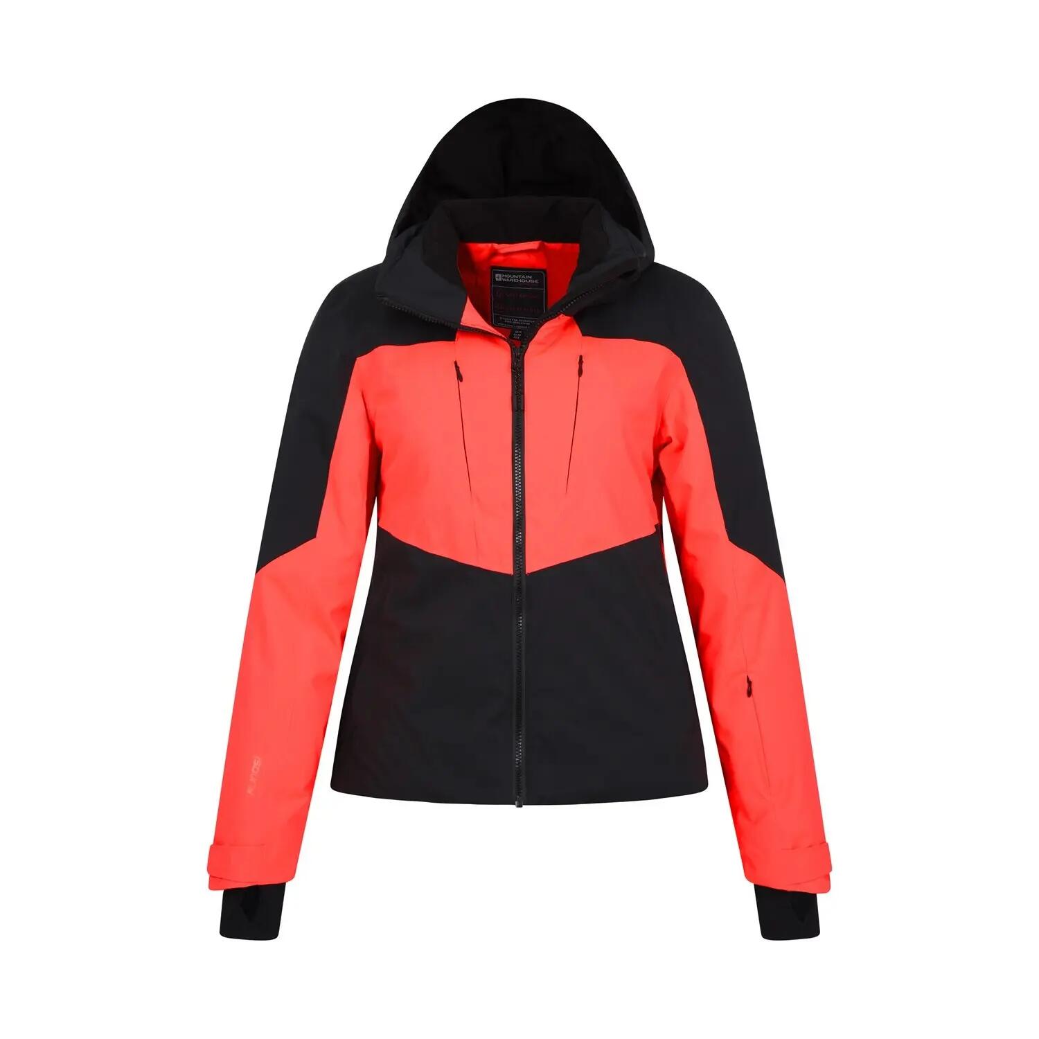 Skijacke "Altitude Extreme RECCO" Damen Marineblau/Rotorange 6/6