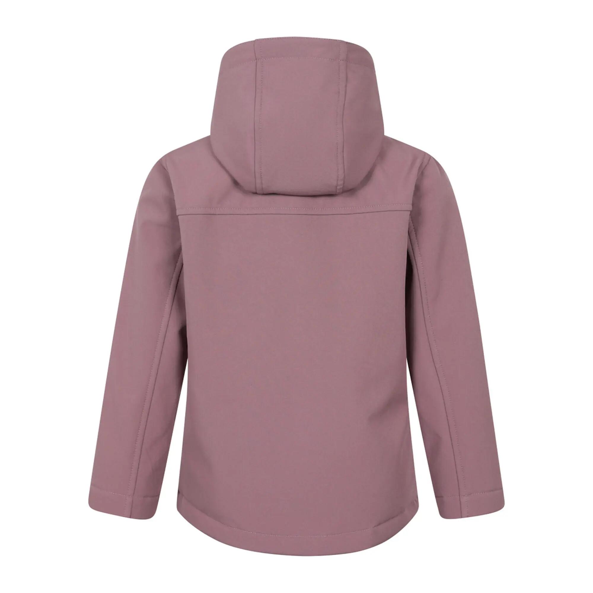Giacca Soft Shell Bambini Mountain Warehouse Arctic Rosa 2/4