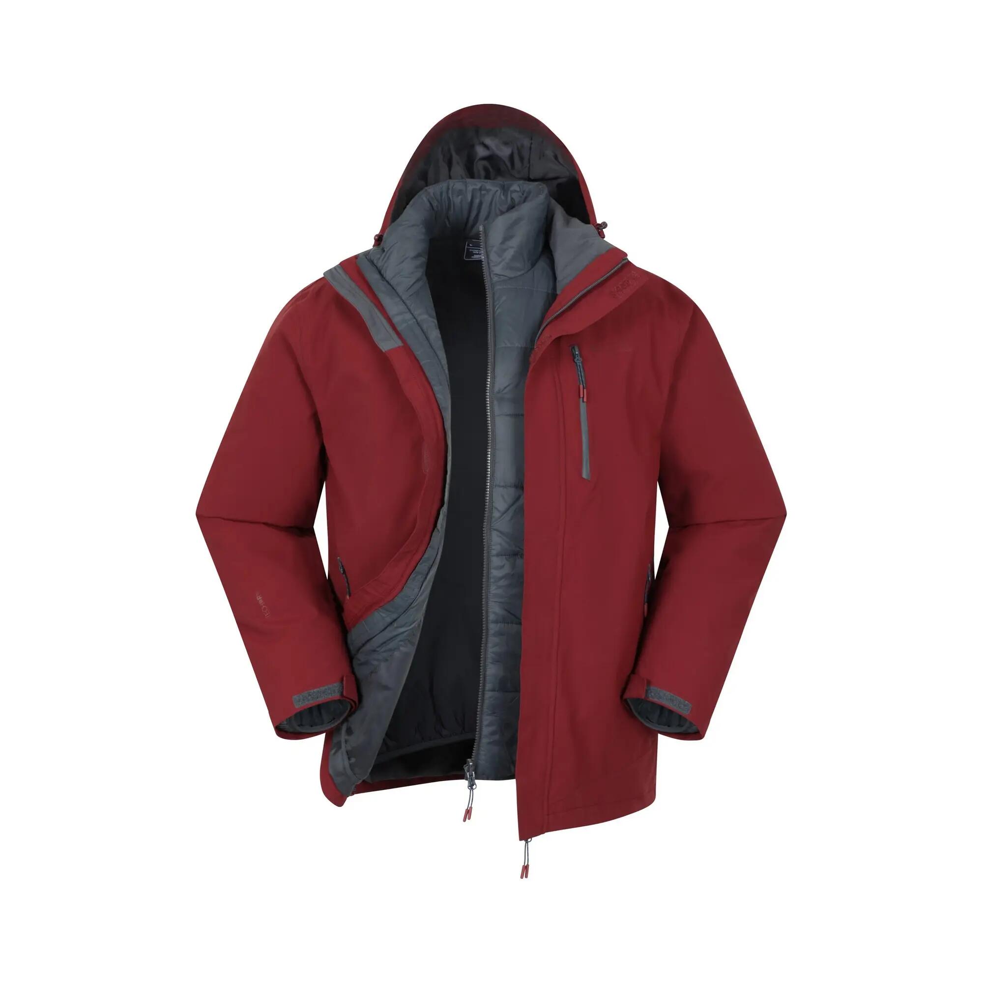 "Sycamore" Jacke, wasserfest für Herren Rostfarben 6/6