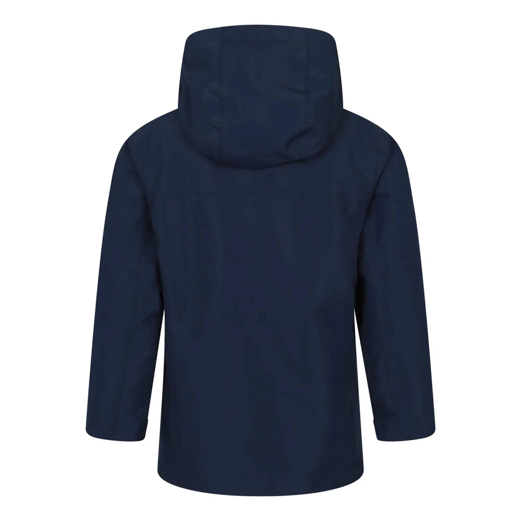 Giacca Impermeabile 3 In 1 Bambini Mountain Warehouse Creek Blu Navy 2/4
