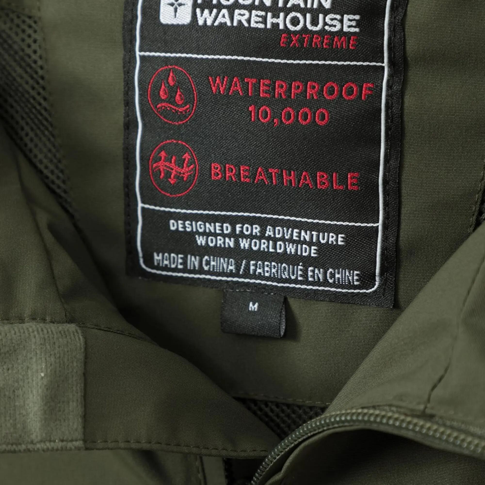 Giacca Impermeabile Uomo Mountain Warehouse Brisk Extreme Verde 6/6