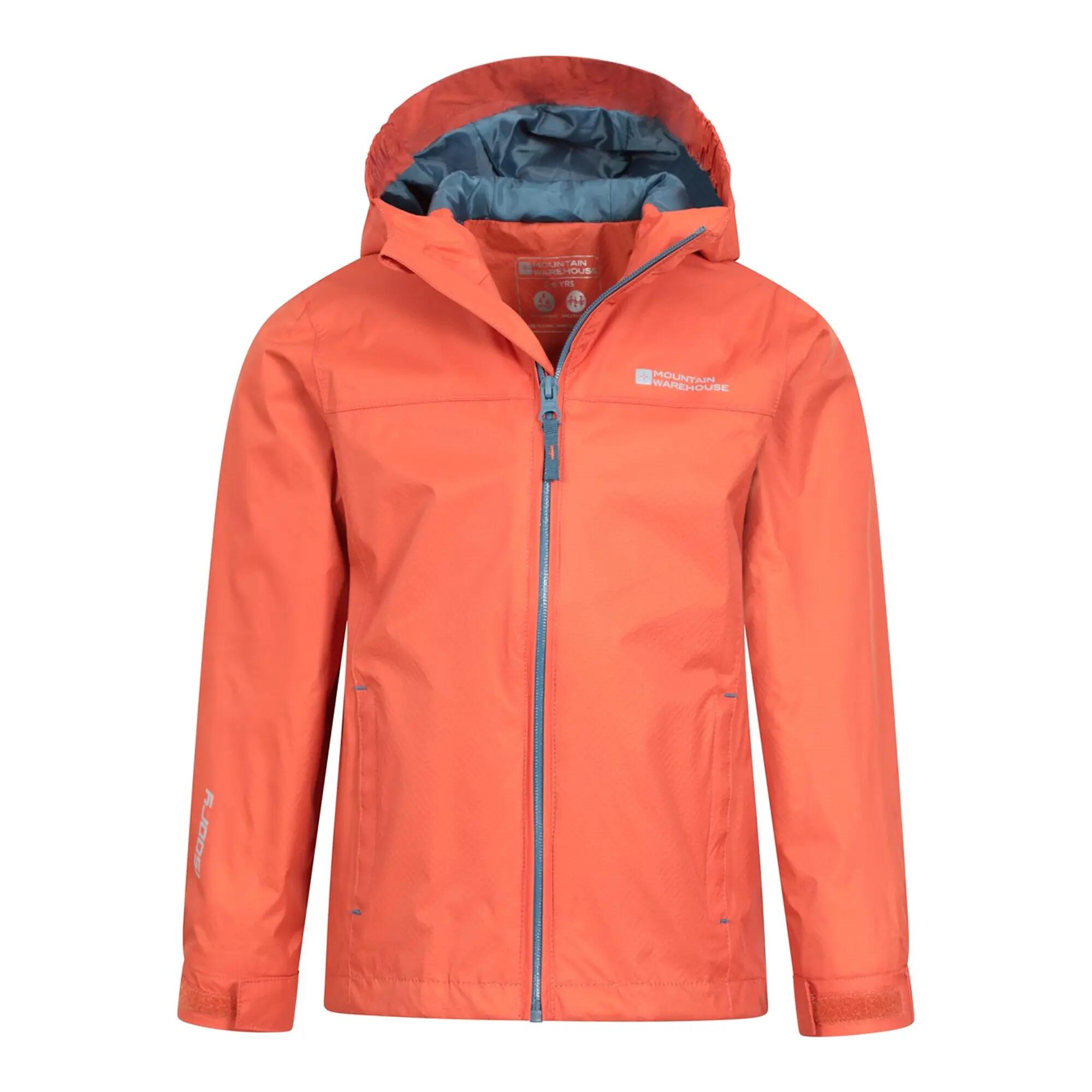 Giacca Impermeabile Catarinfrangente Bambini Mountain Warehouse Torrent Ruggine 5/5