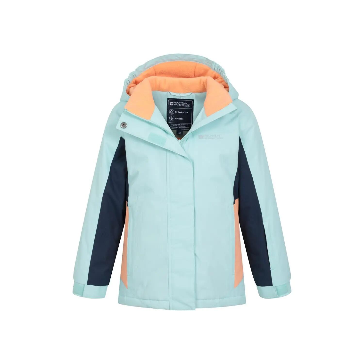 "Honey" Skijacke für Kinder Helles Aquamarin 5/5