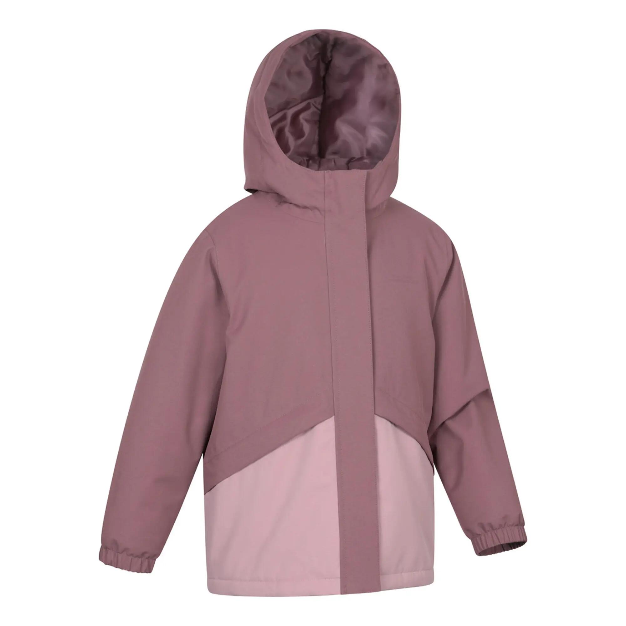 "Cyclone" Steppjacke für Kinder Pink 4/4