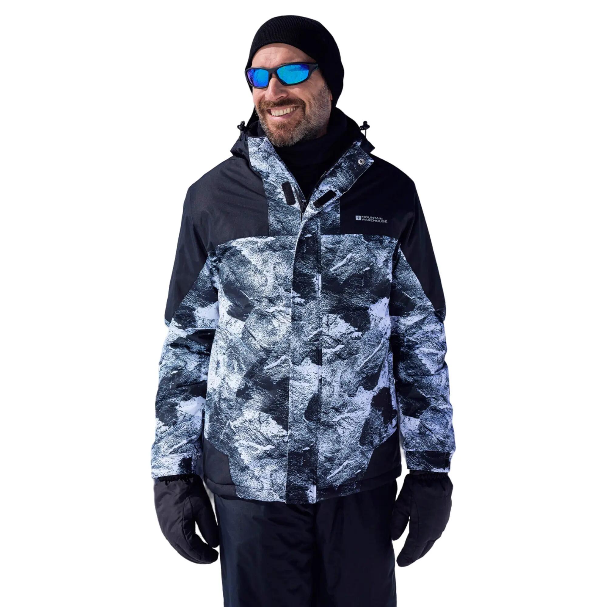 Giacca Da Sci Stampato Uomo Mountain Warehouse Shadow II Bianco 5/5