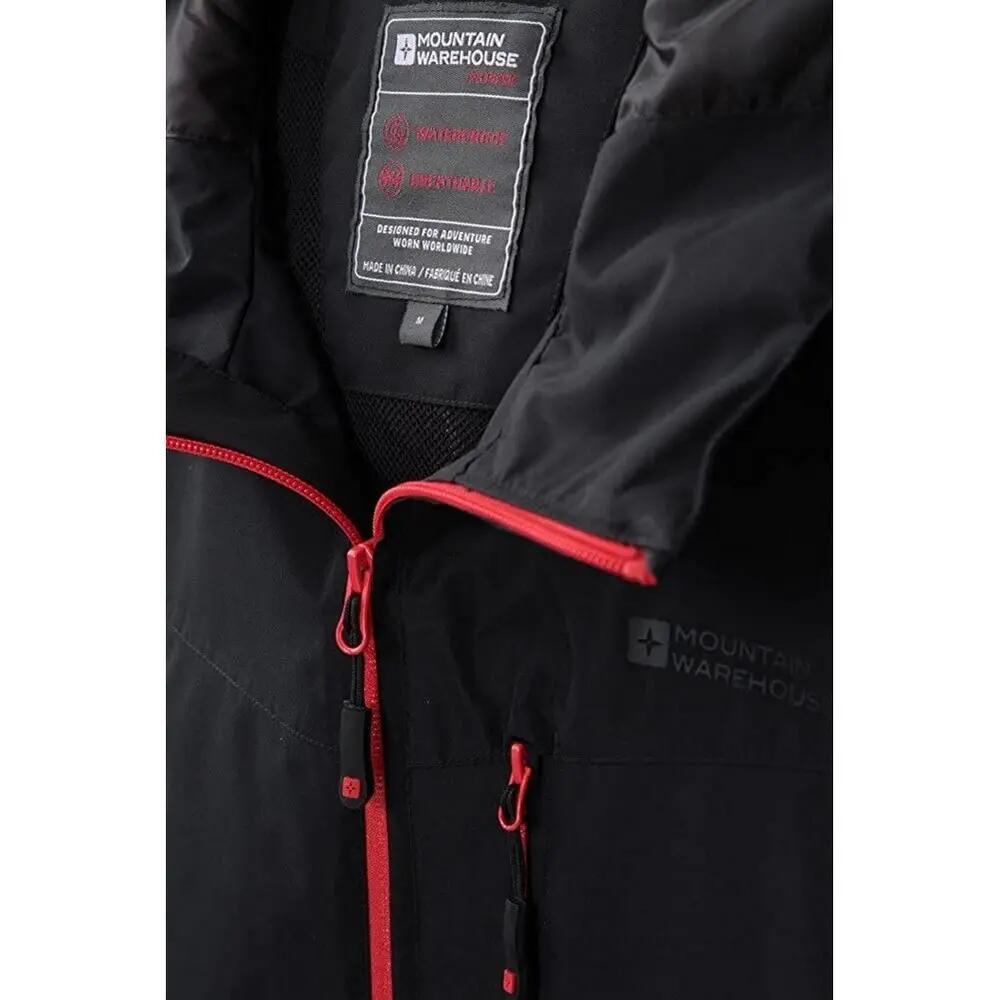 Mens Brisk Extreme Waterproof Jacket (Black) 6/6