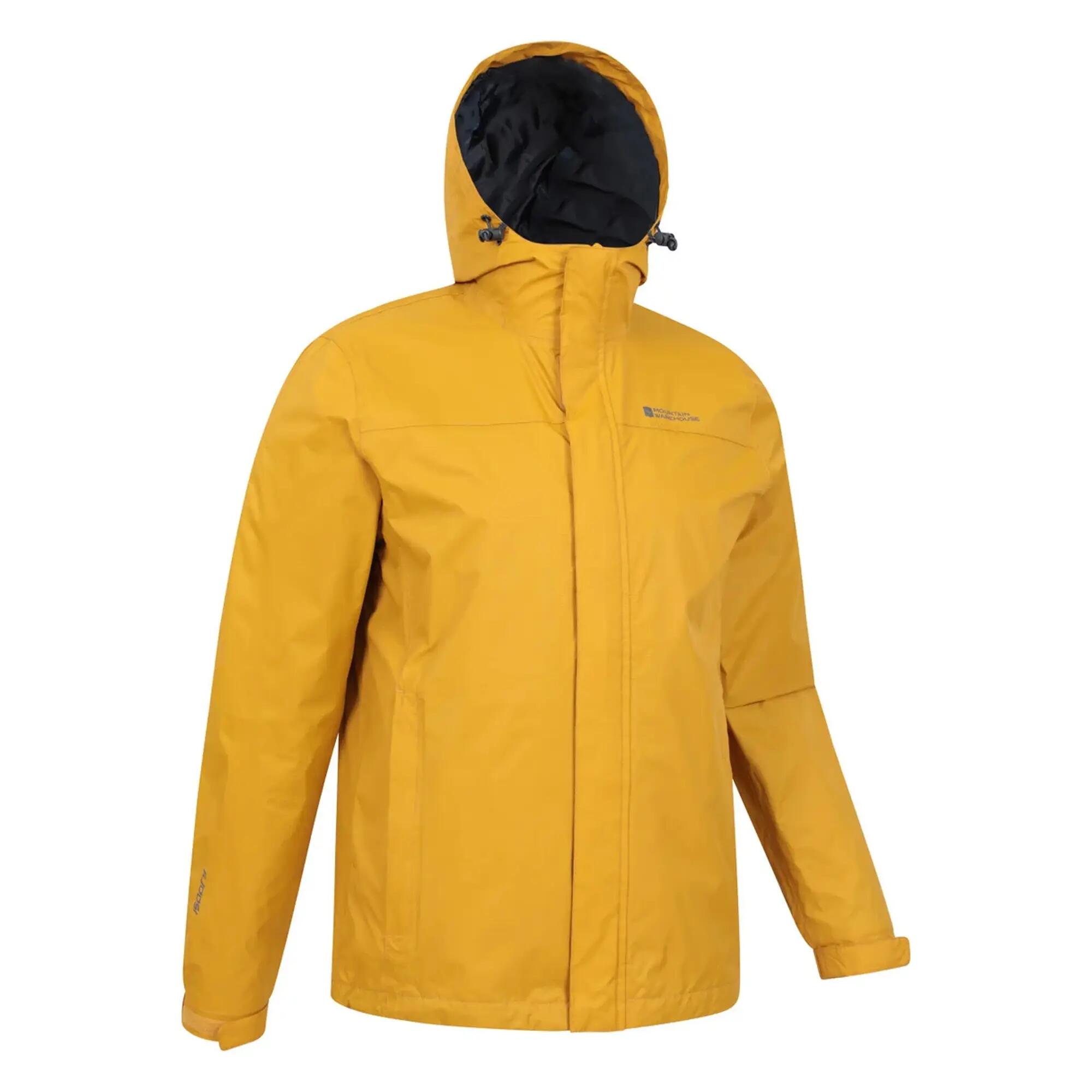 Giacca Impermeabile Uomo Mountain Warehouse Torrent Mostarda 4/4