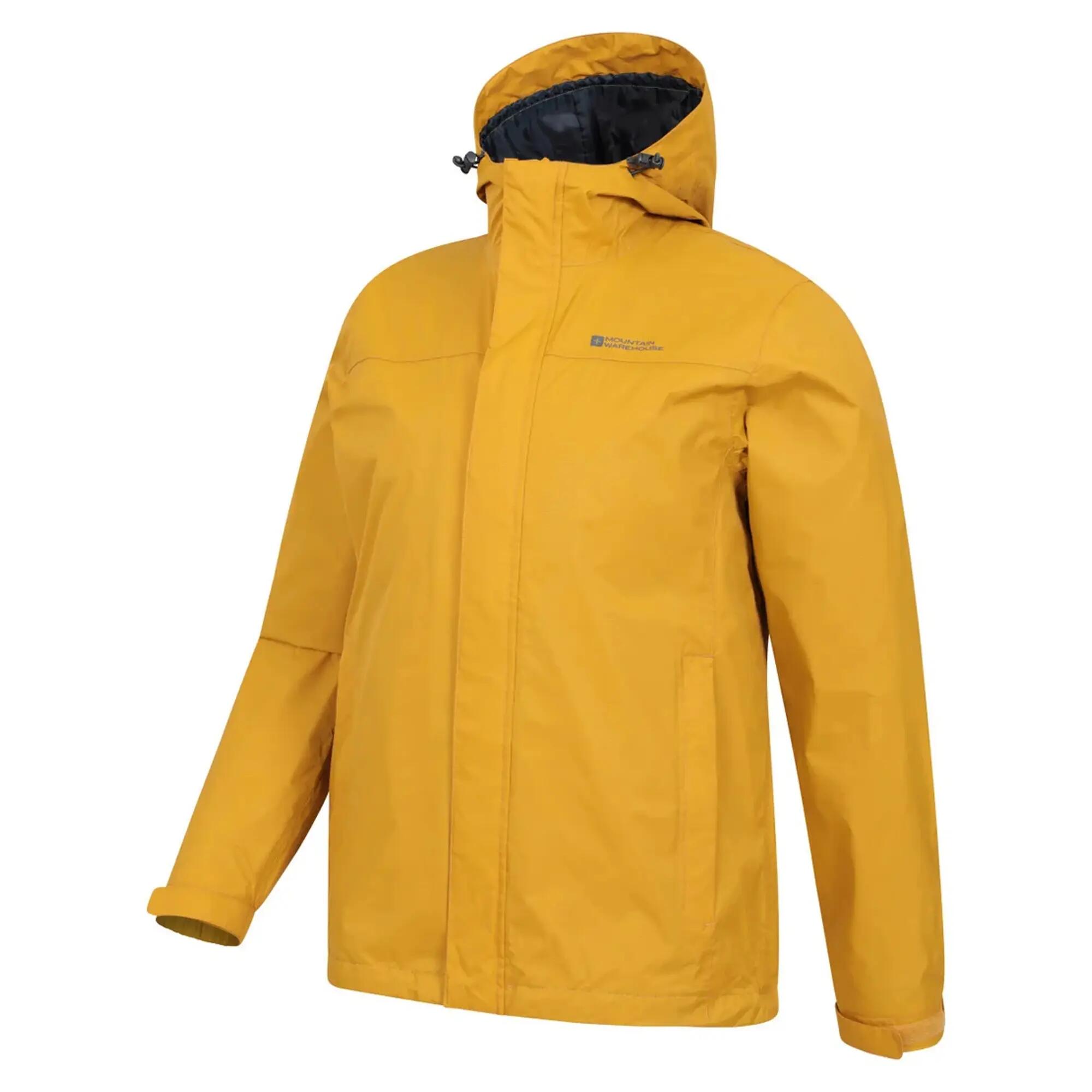 Giacca Impermeabile Uomo Mountain Warehouse Torrent Mostarda 3/4