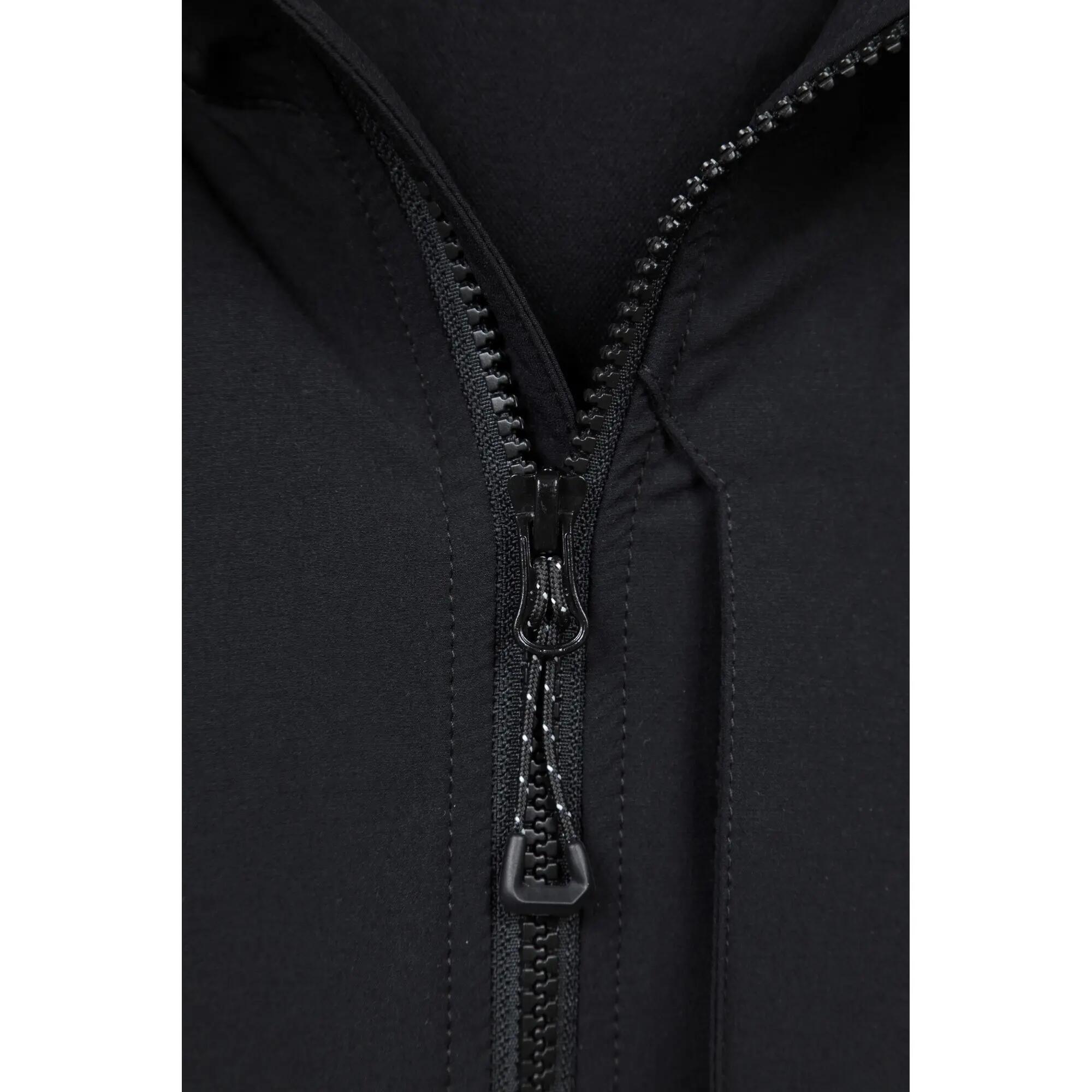 Mens Retreat Packable Soft Shell Jacket (Black) 5/5