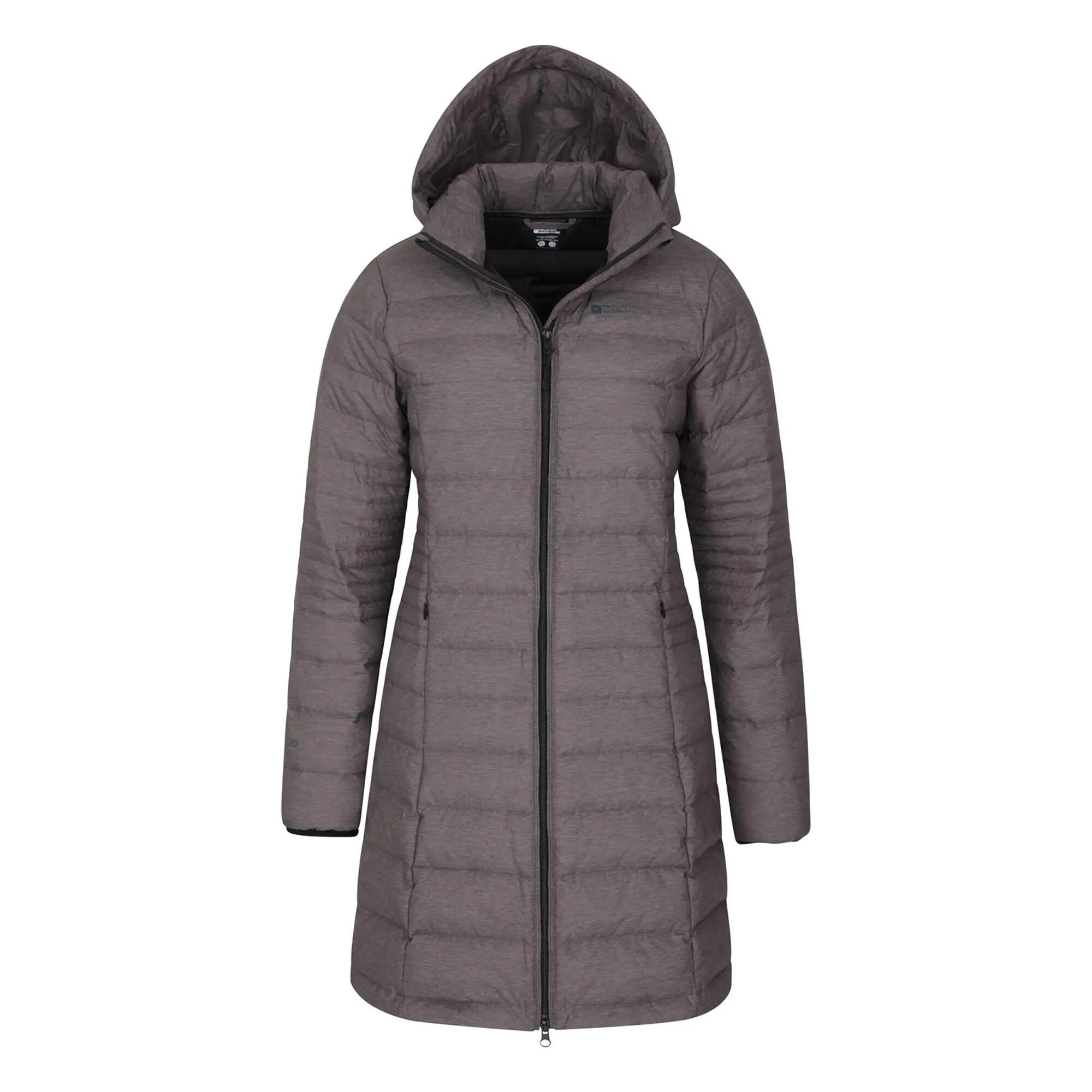 "Furnace" Steppjacke Lang für Damen Dunkelgrau 5/6