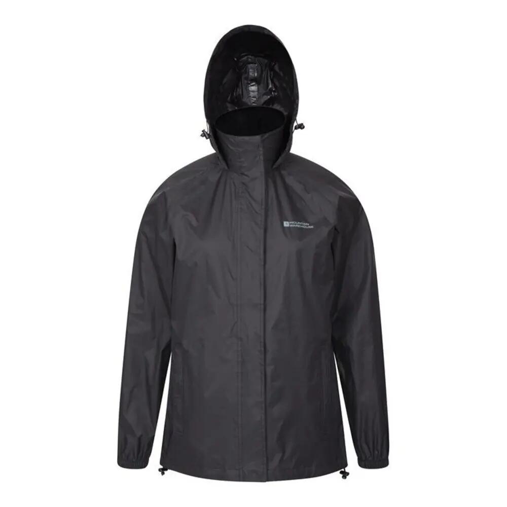 Childrens/Kids Pakka Waterproof Jacket (Black) 5/6