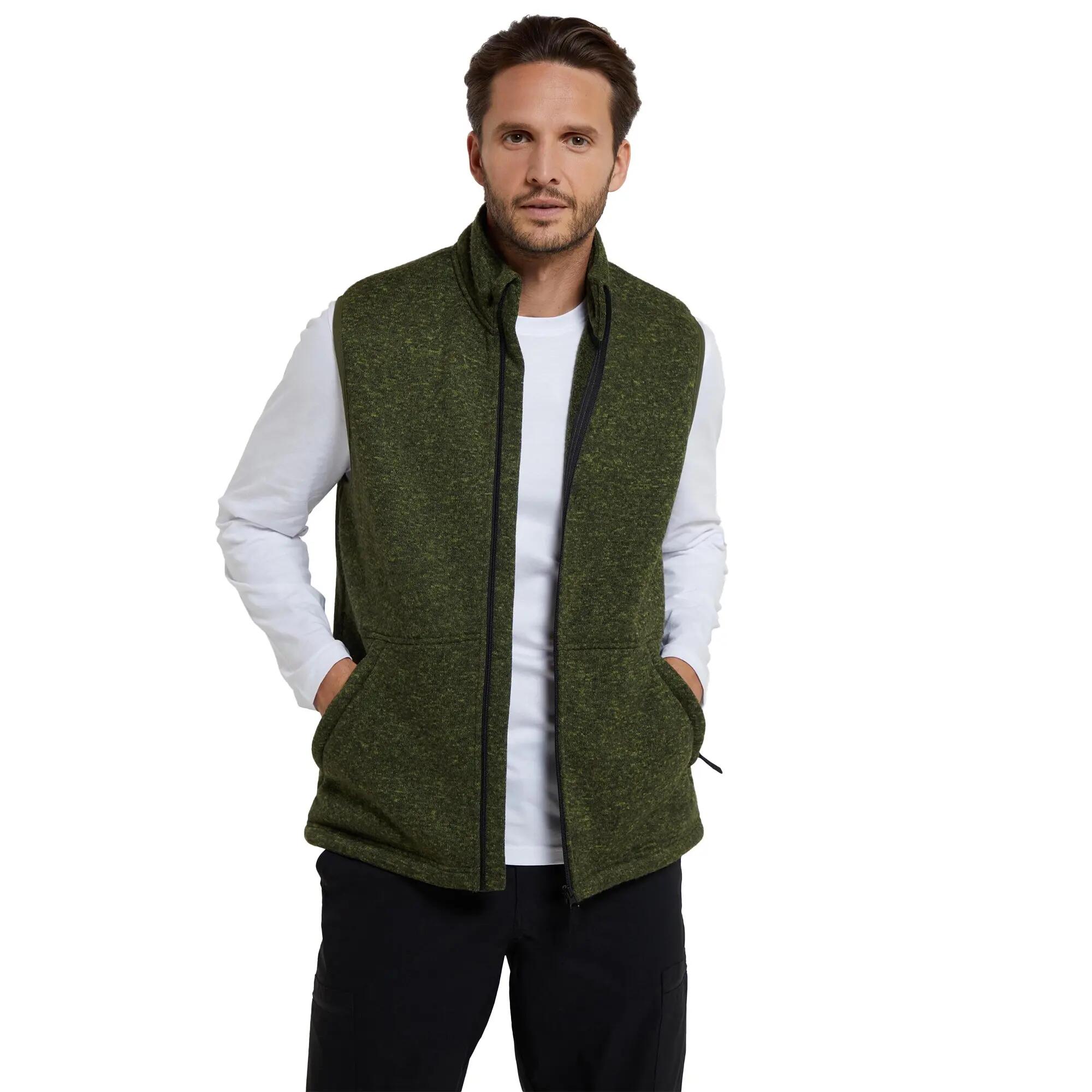 Veste Sans Manches IDRIS Homme (Vert Kaki) 5/5