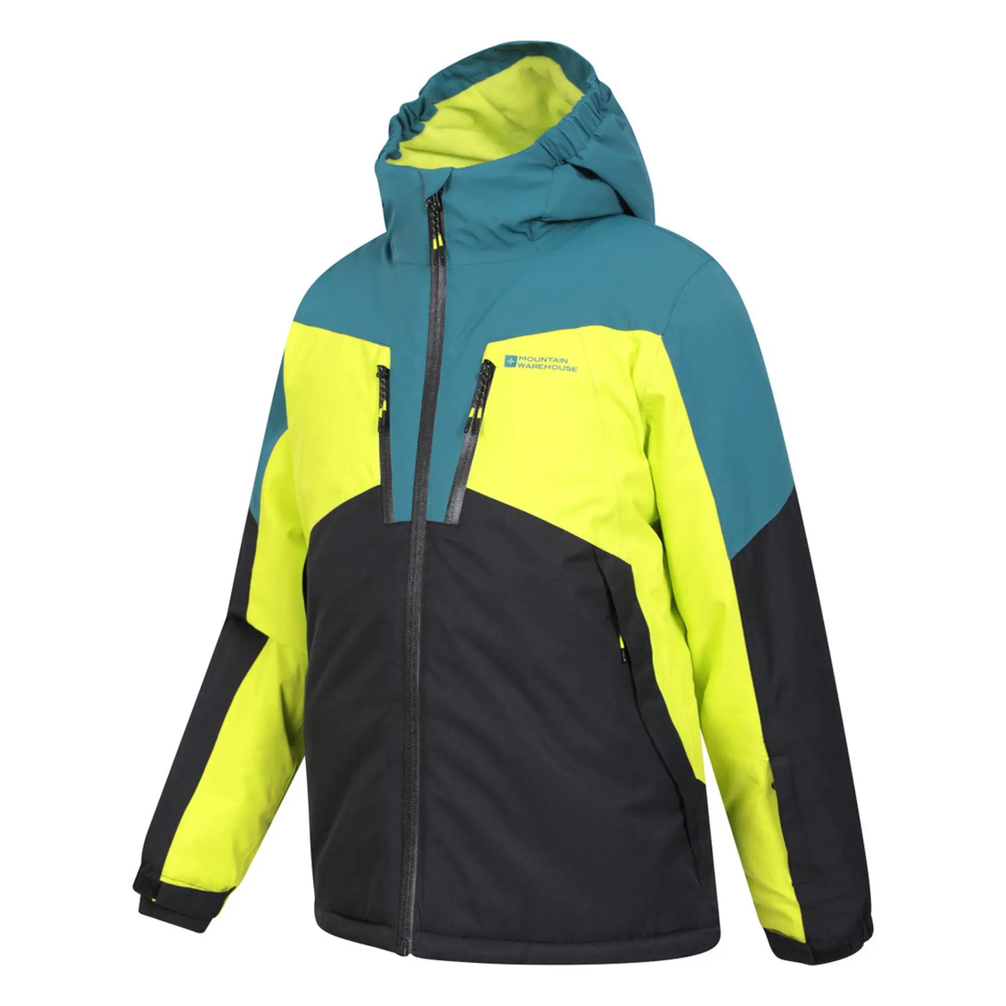 Bambini Giacca Da Sci Mountain Warehouse Galactic II Extreme Verde 3/4