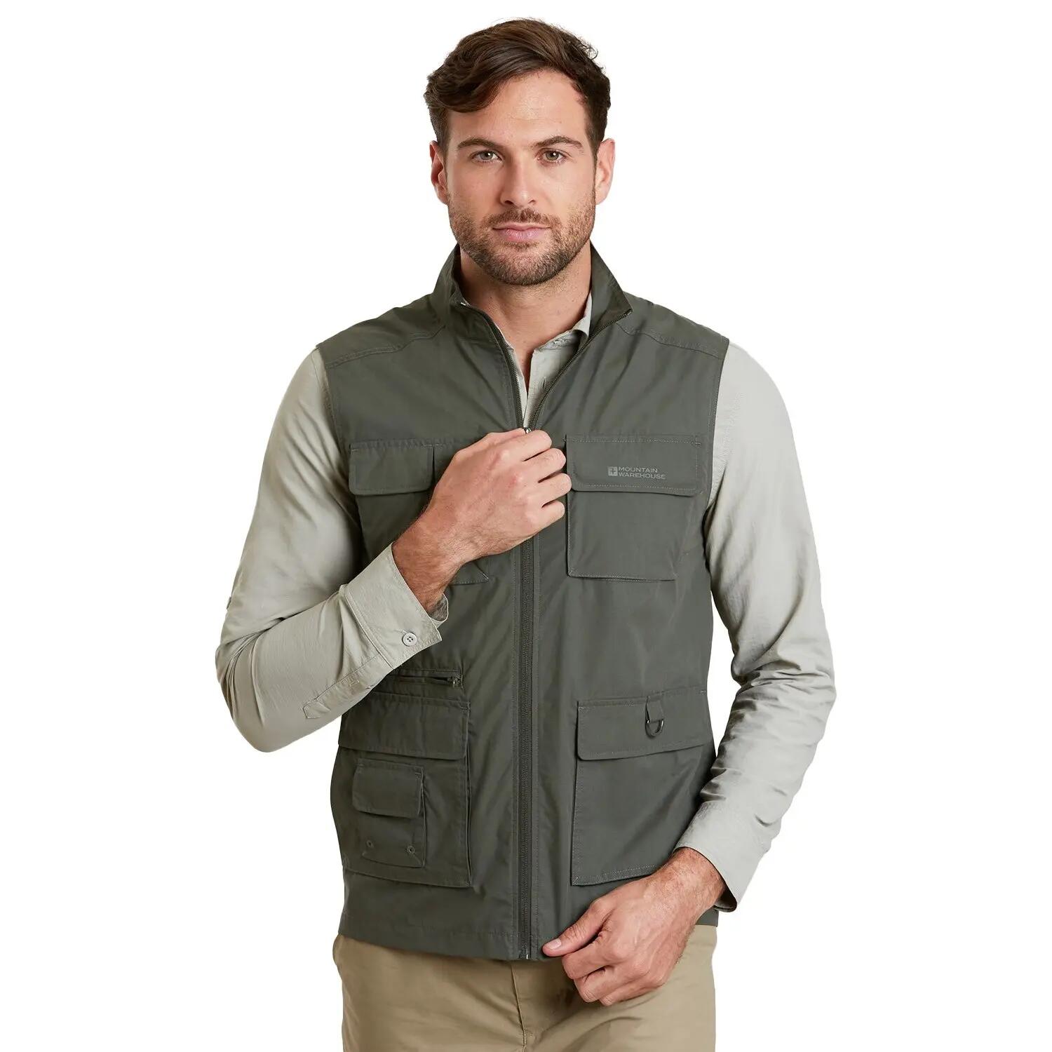 Mens Trek II Gilet (Green) 5/5