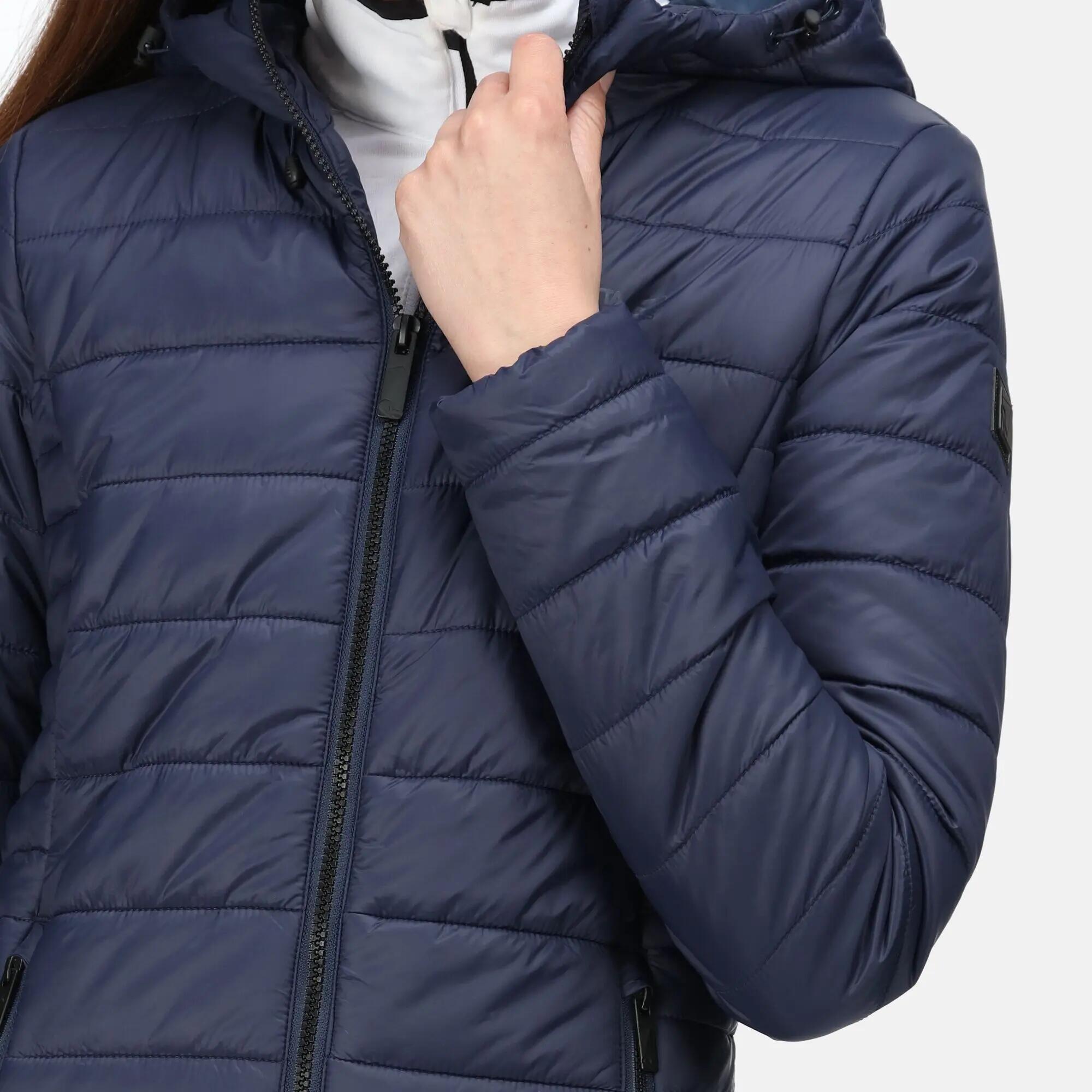 Giacca Voltera Loft Regatta donna blu navy riscaldata, trapuntata 6/7