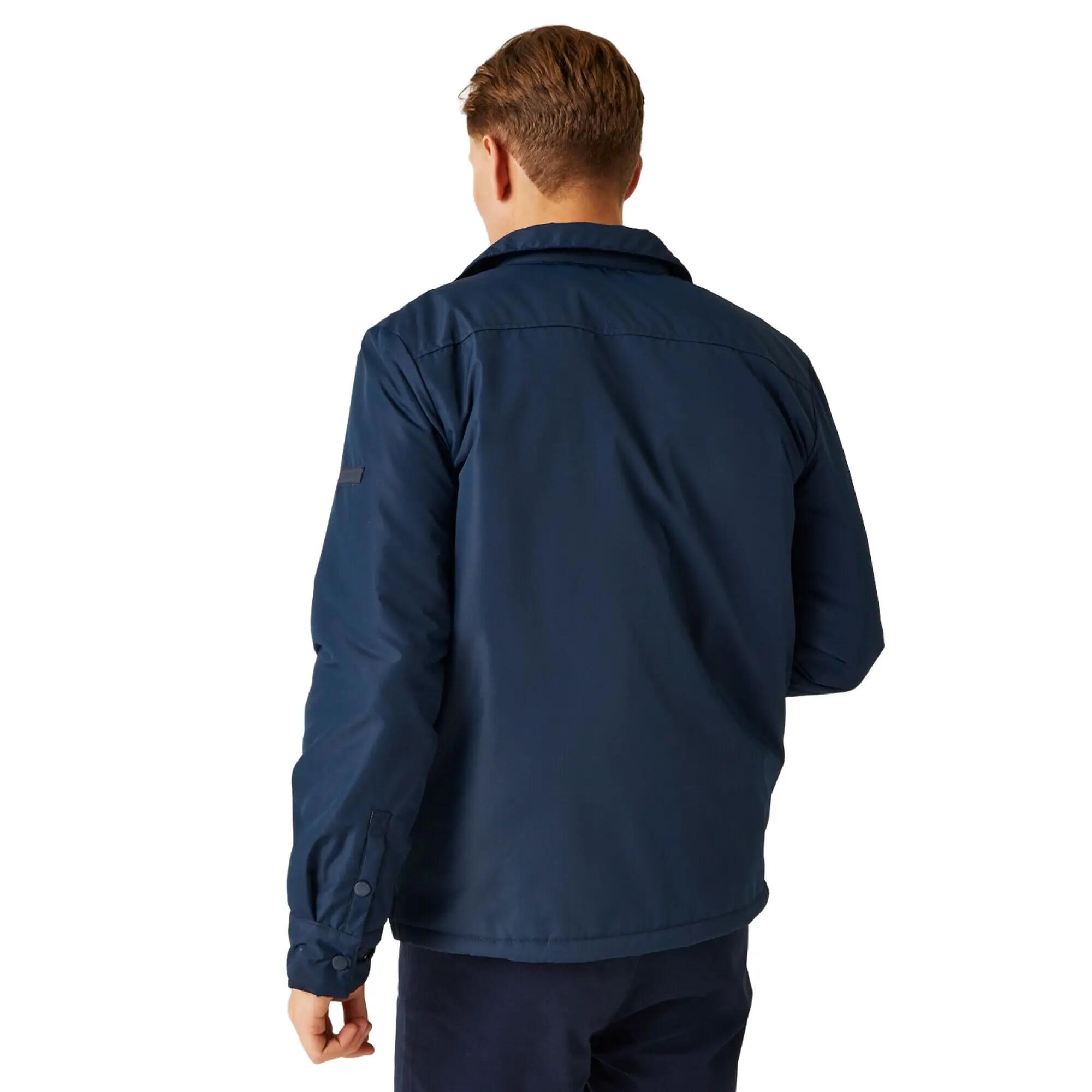 Heren Vinca Shacket Jas (Marine) 7/7