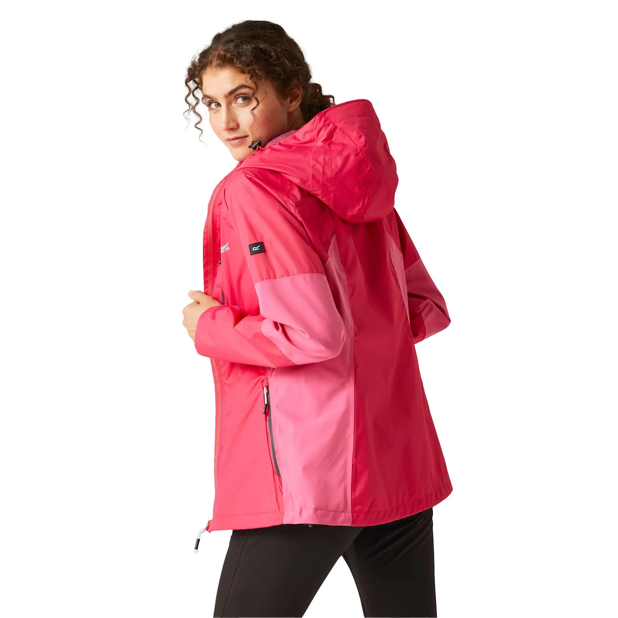 Veste Imperméable HIGHTON Femme (Rose Fluo / Flamant Rose) 6/6