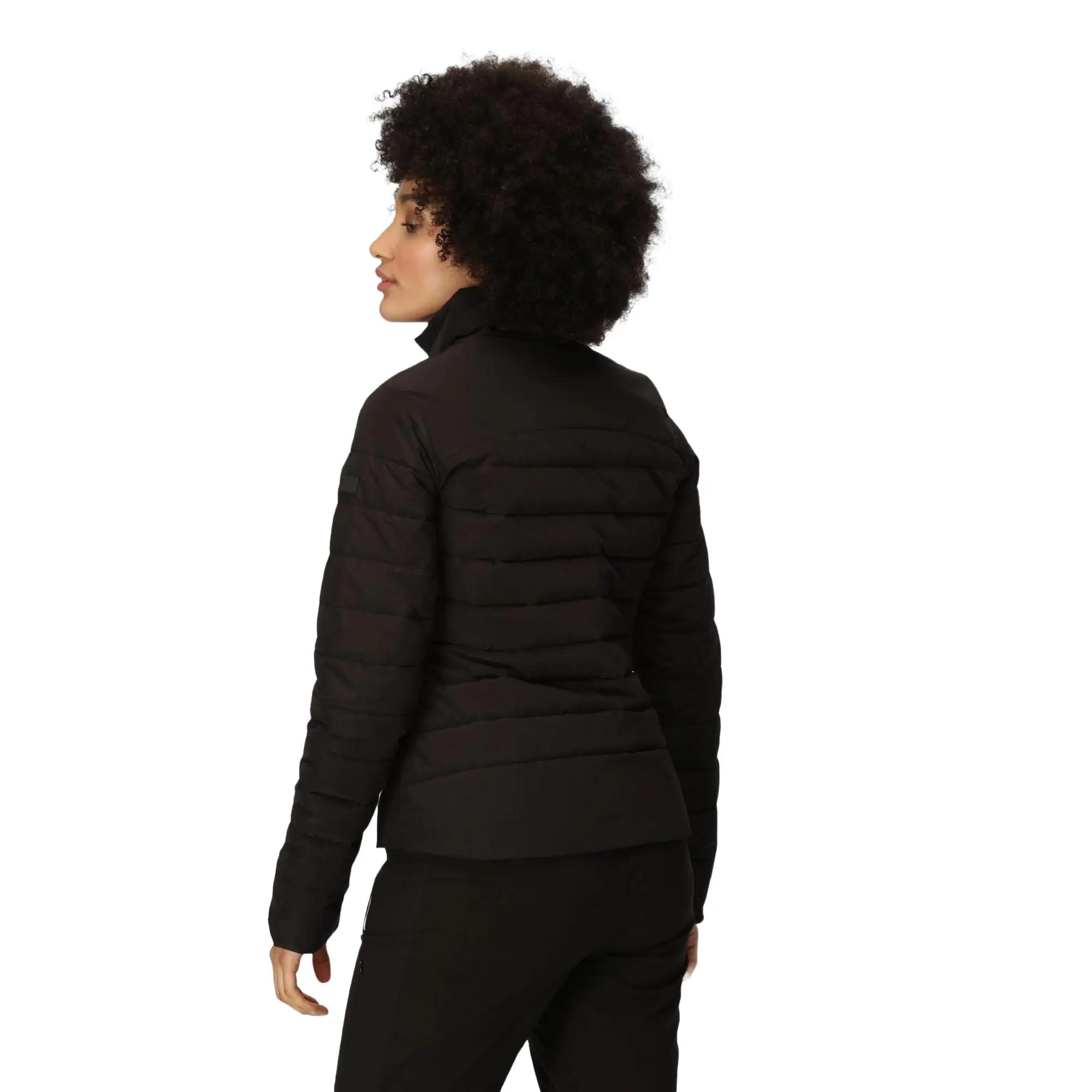 Womens/Ladies Keava III Baffled Padded Jacket (Black) 7/7