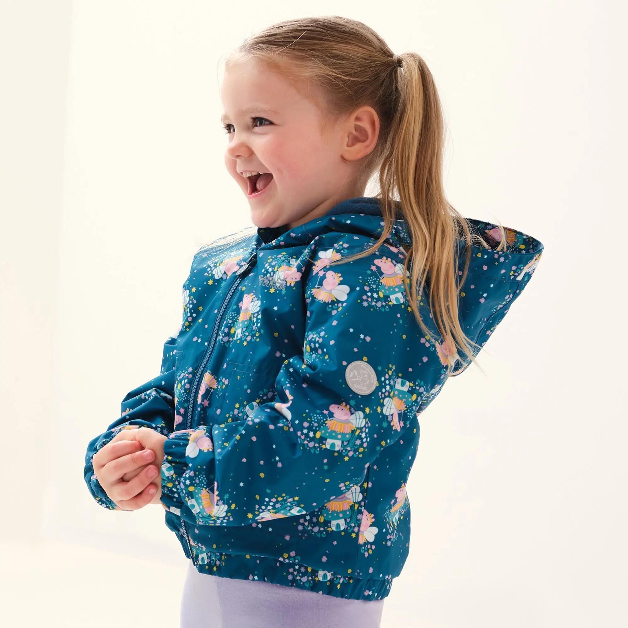 Kinderen/Kinderen Muddy Puddle Peppa Pig Fairy Gewatteerd Jasje (Gulfstream) 7/7