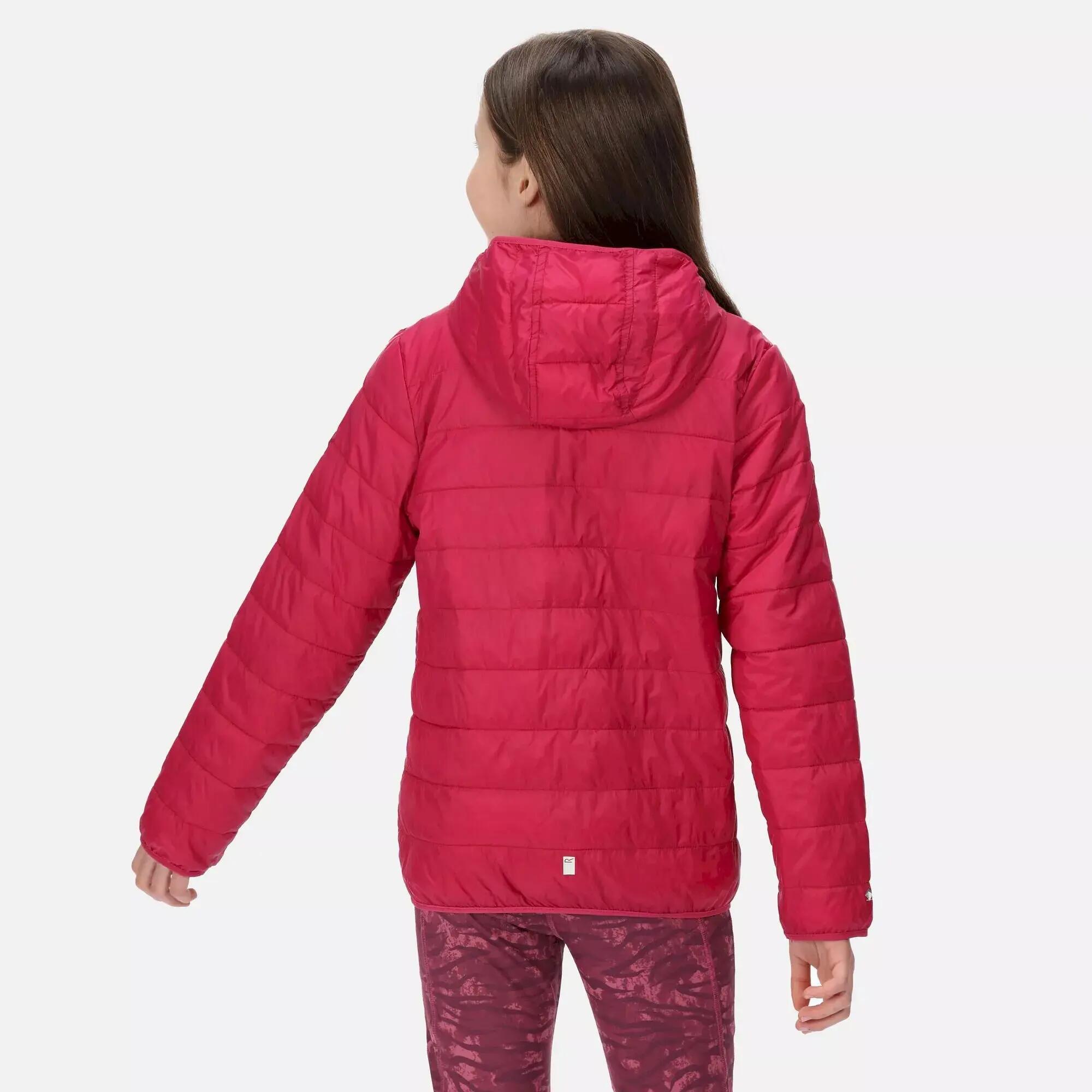 "Hillpack" Jacke mit Kapuze für Kinder Beeren Pink 6/7