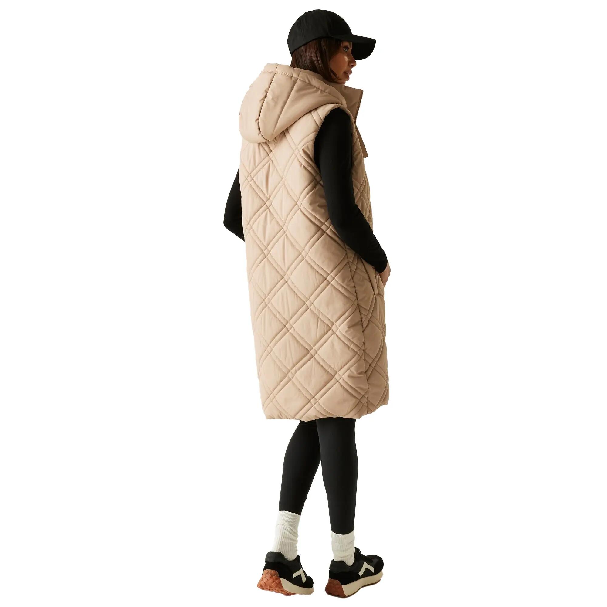 Veste Sans Manches RURIETTA Femme (Beige Taupe) 6/6